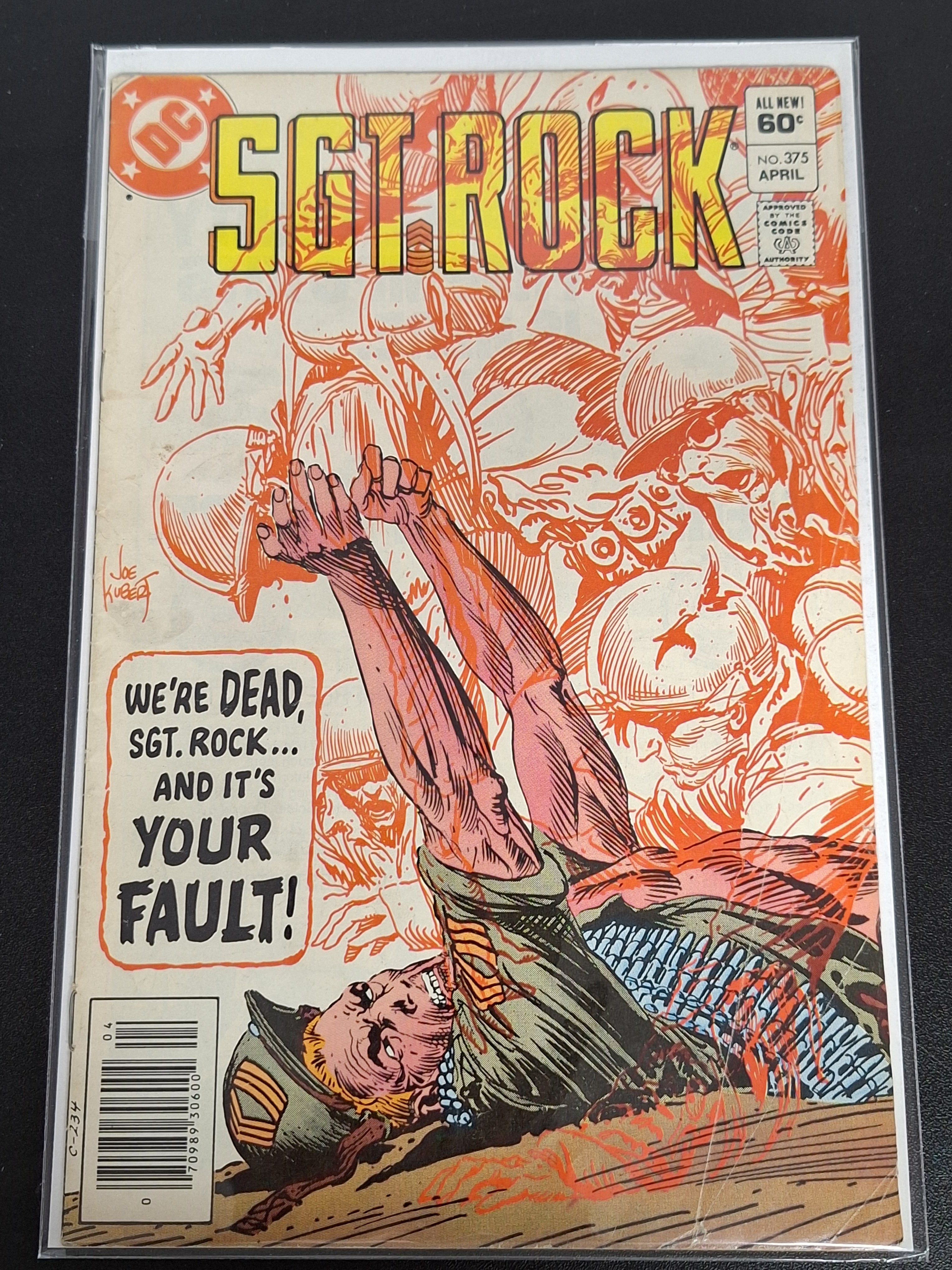 Sgt. Rock 375 DC 1983 Joe Kubert