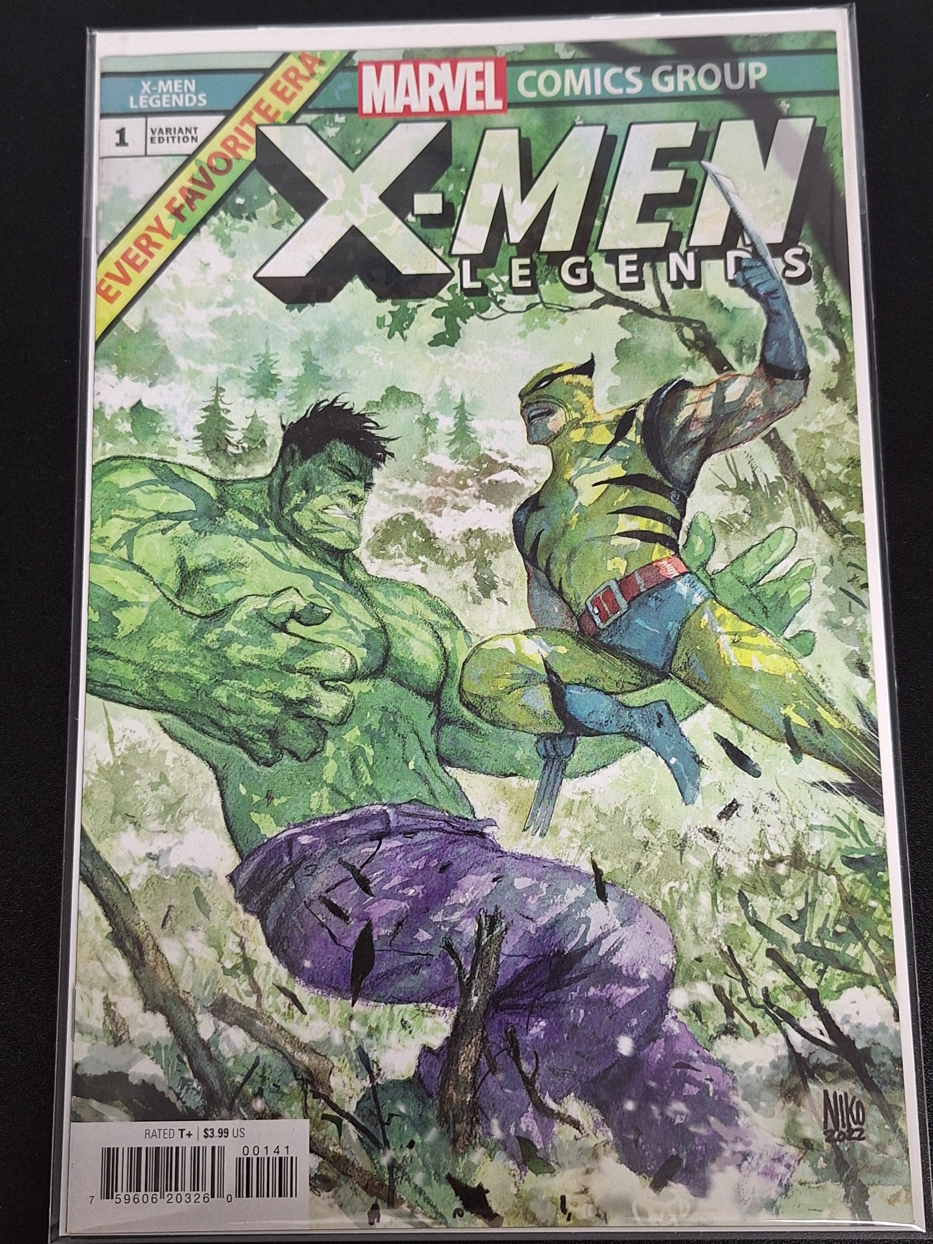 X-Men Legends 1 Marvel 2022 1:25 Variant