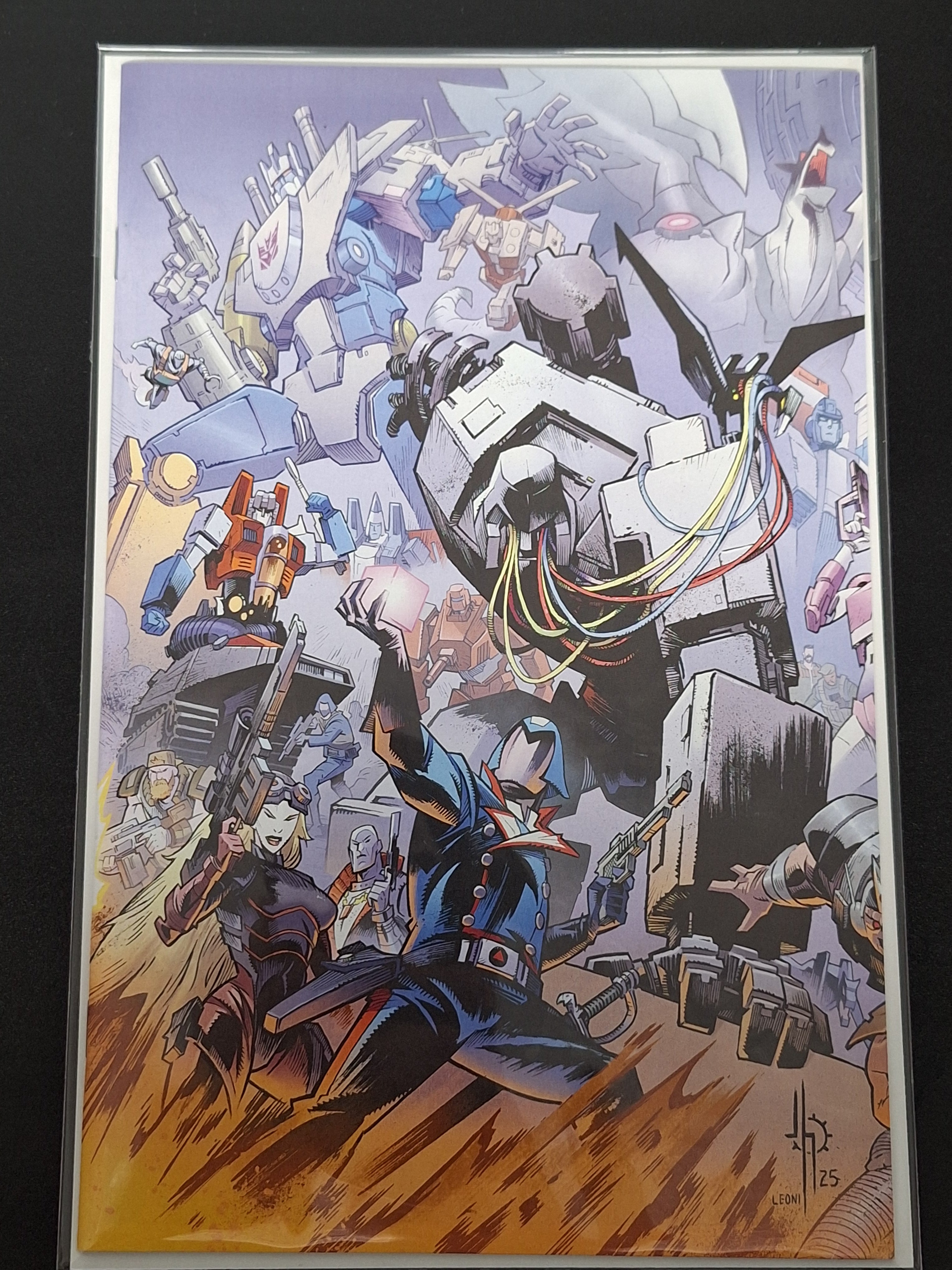 Transformers 21 Image 2025 Cover F Howard Virgin Variant