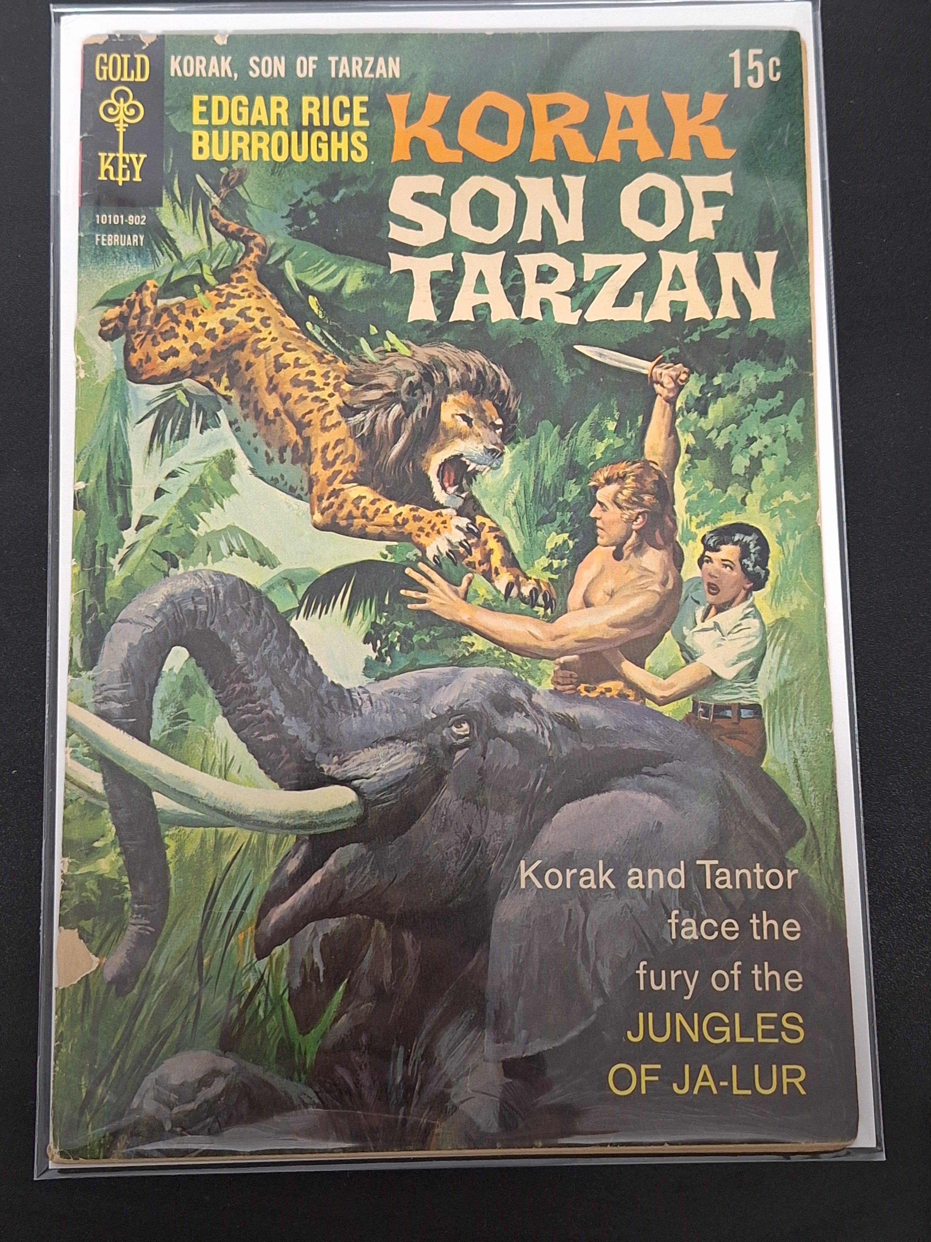 Korak Son of Tarzan 27 Gold Key 1969 Silver Age