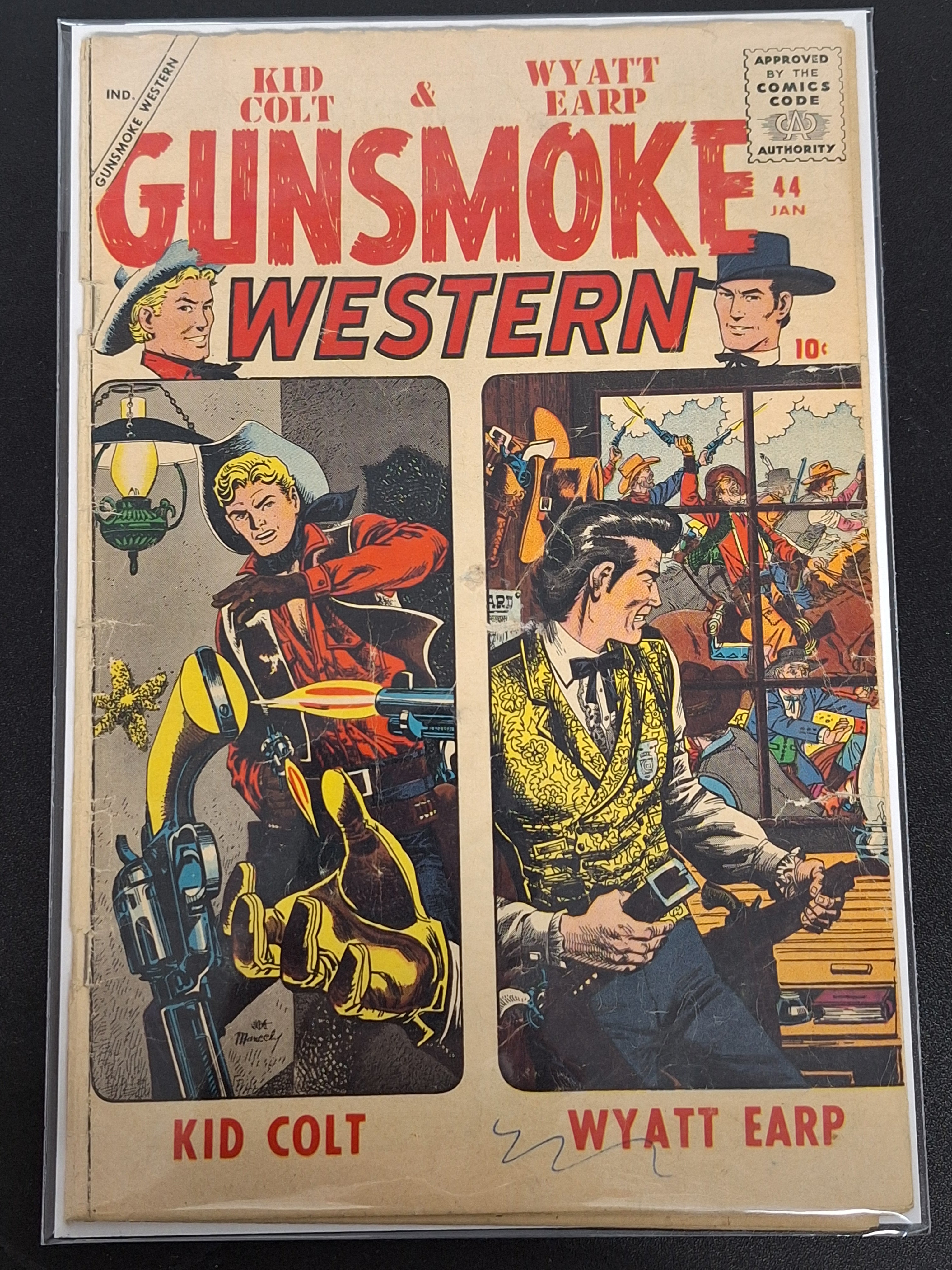 Gunsmoke Western 44 Atlas Comics 1958