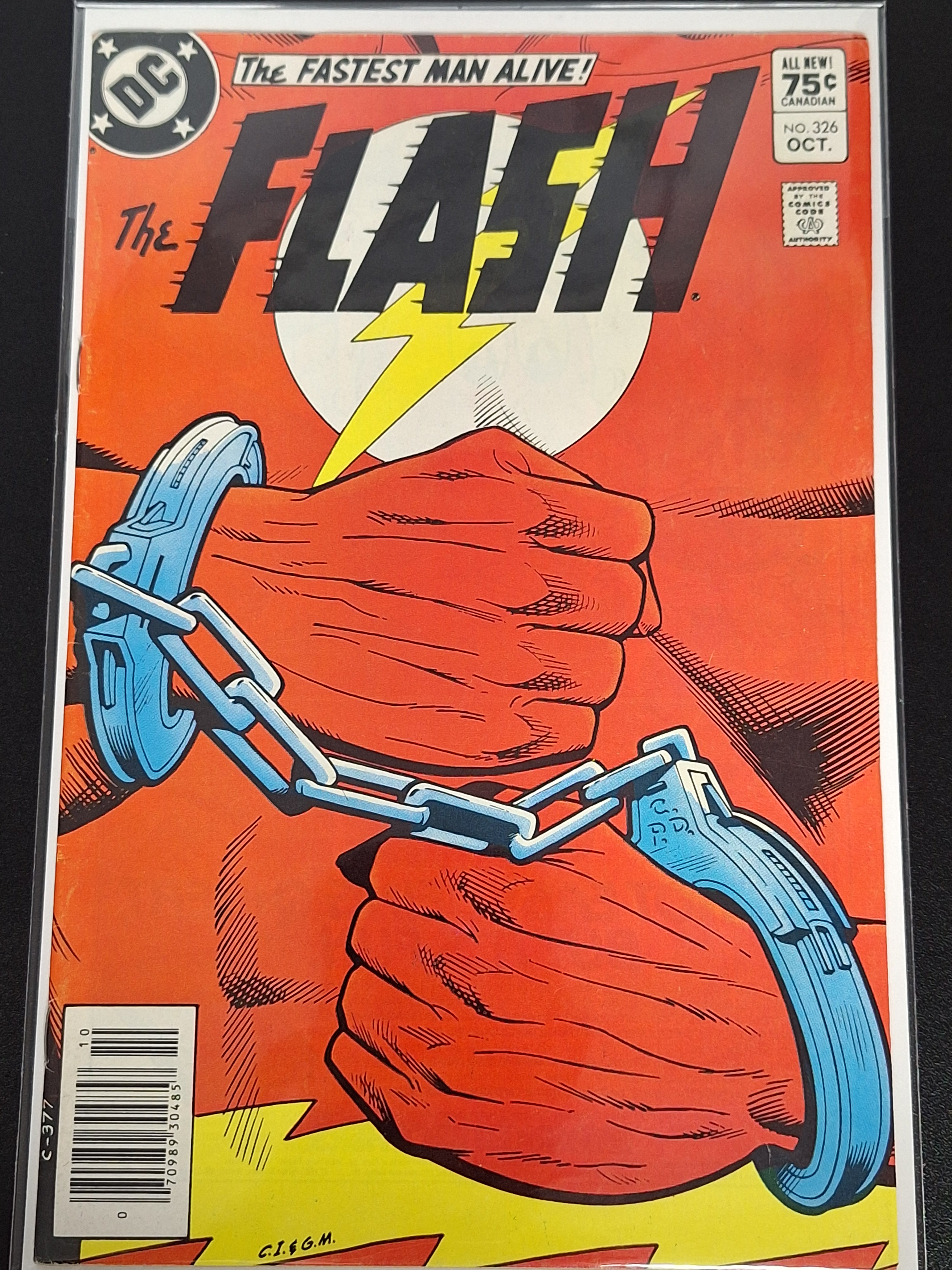 Flash 326 DC 1983 Carmine Infantino Cover CPV