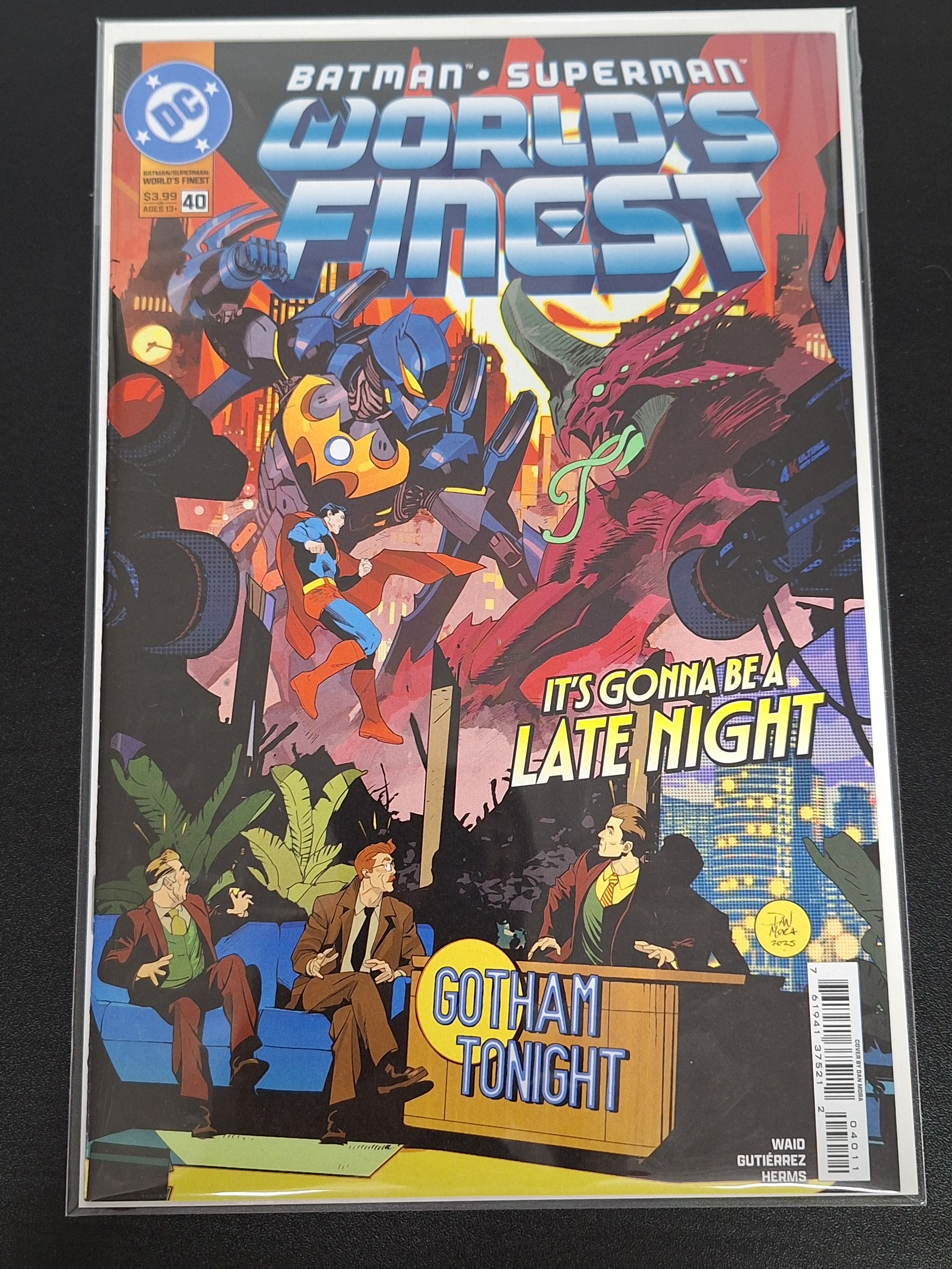 Batman Superman World's Finest 40 DC 2025 Dan Mora Cover A