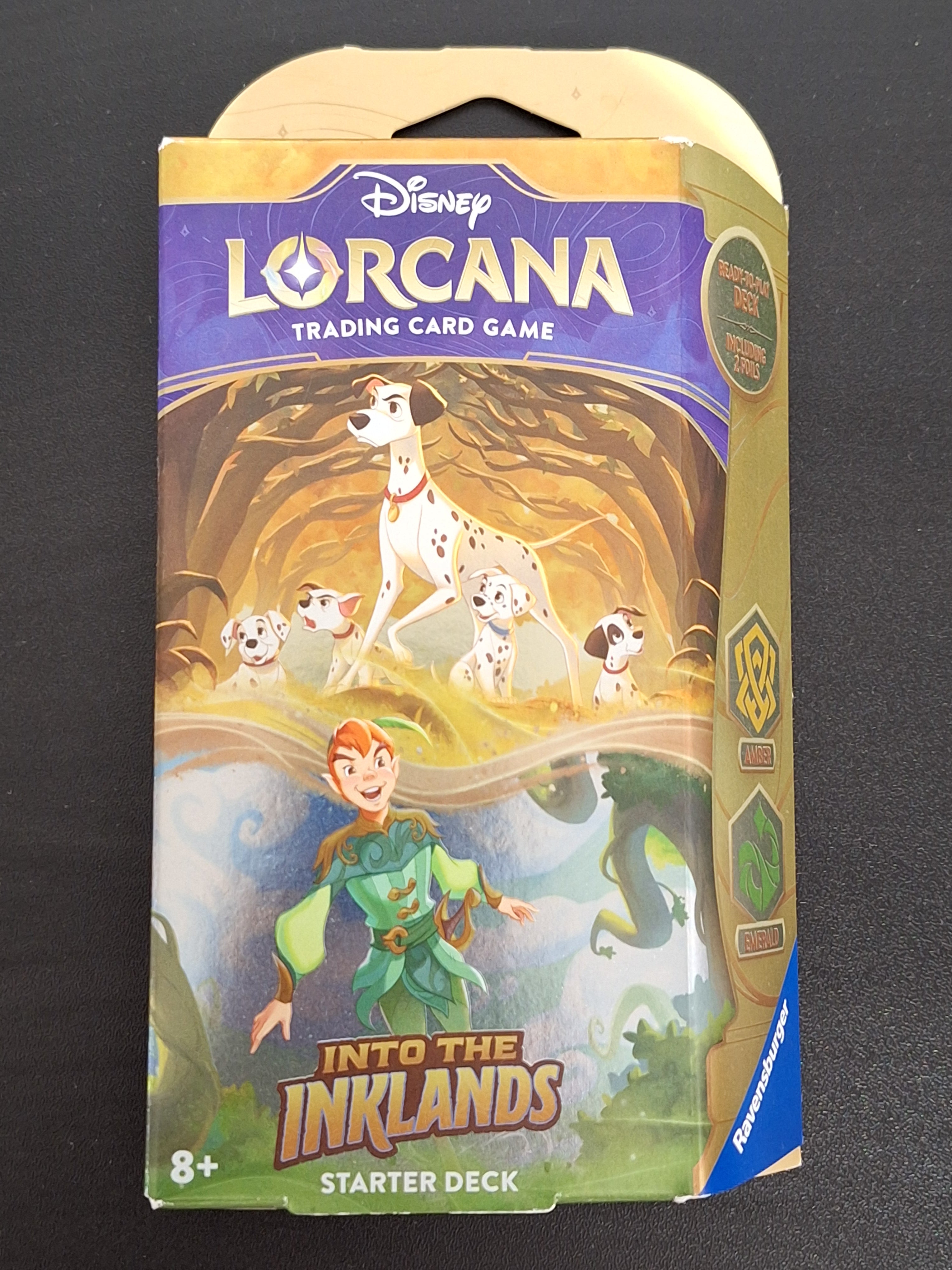 Disney Lorcana: Into the Inklands: Starter Deck - Dalmatians & Peter P Disney Lorcana: Into the Inklands: Starter Deck - Dalmatians & Peter P