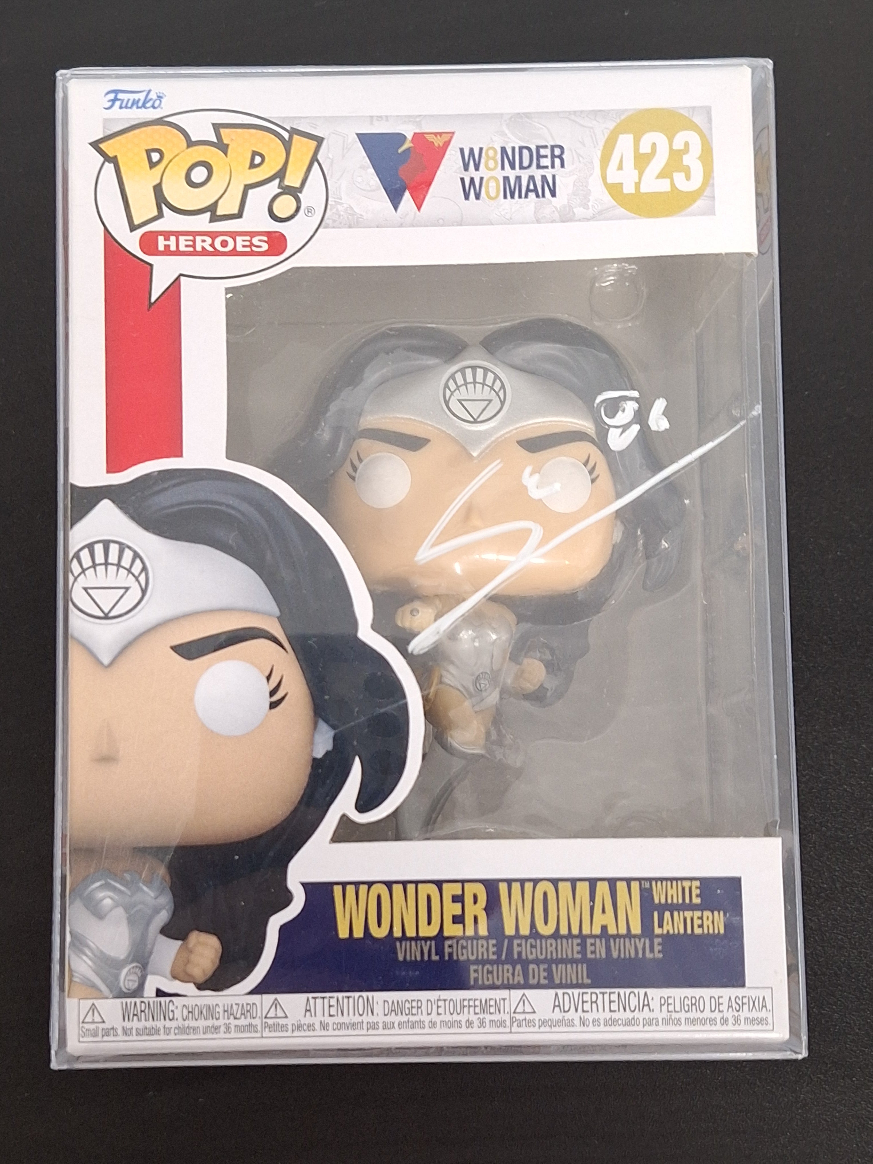 Funko POP! - Wonder Woman #423 - Autographed Gal Gadot - KBA Auto