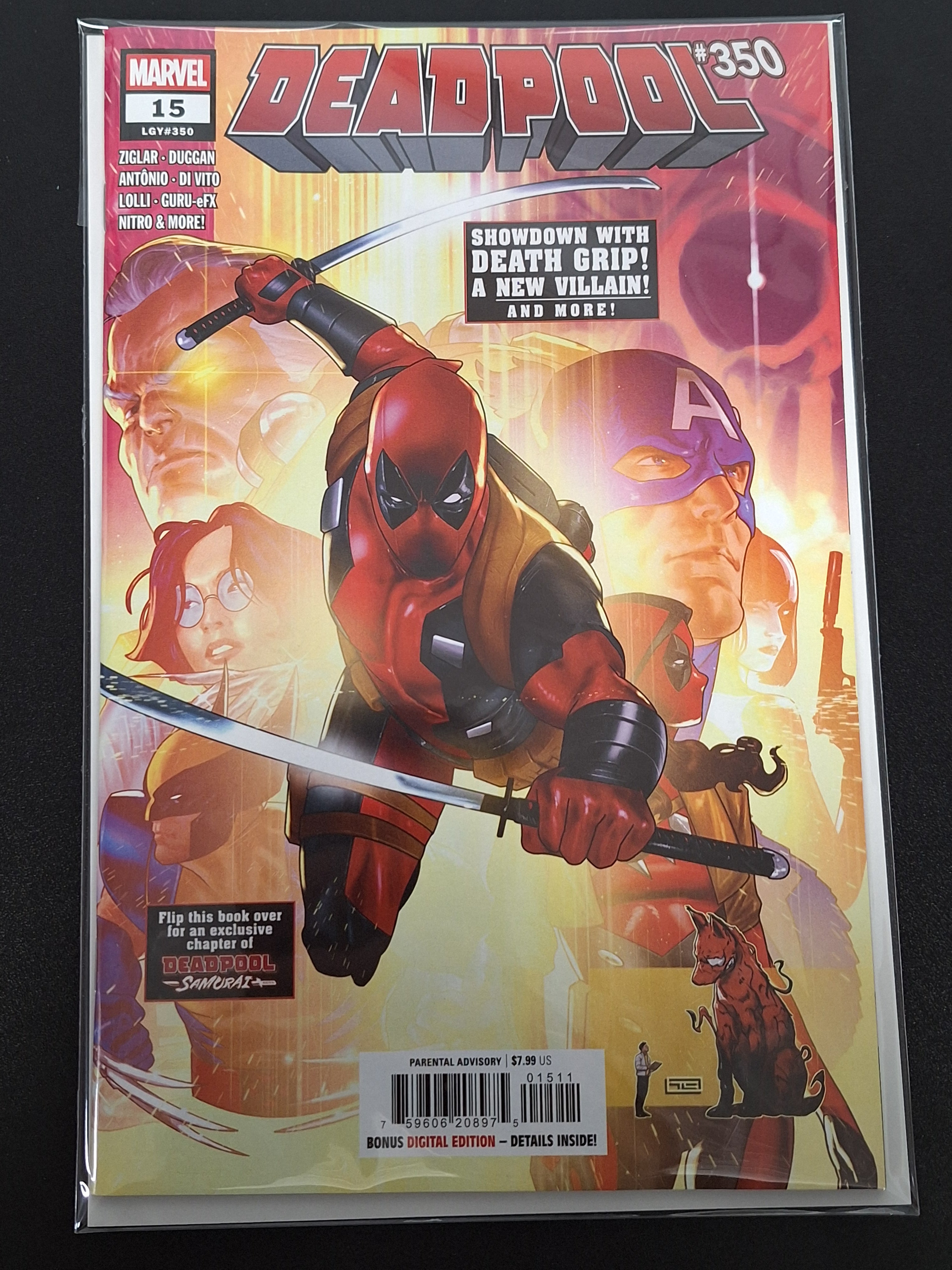 Deadpool 15 Marvel 2025 Legacy #350 Cover A 1st App of Kurani