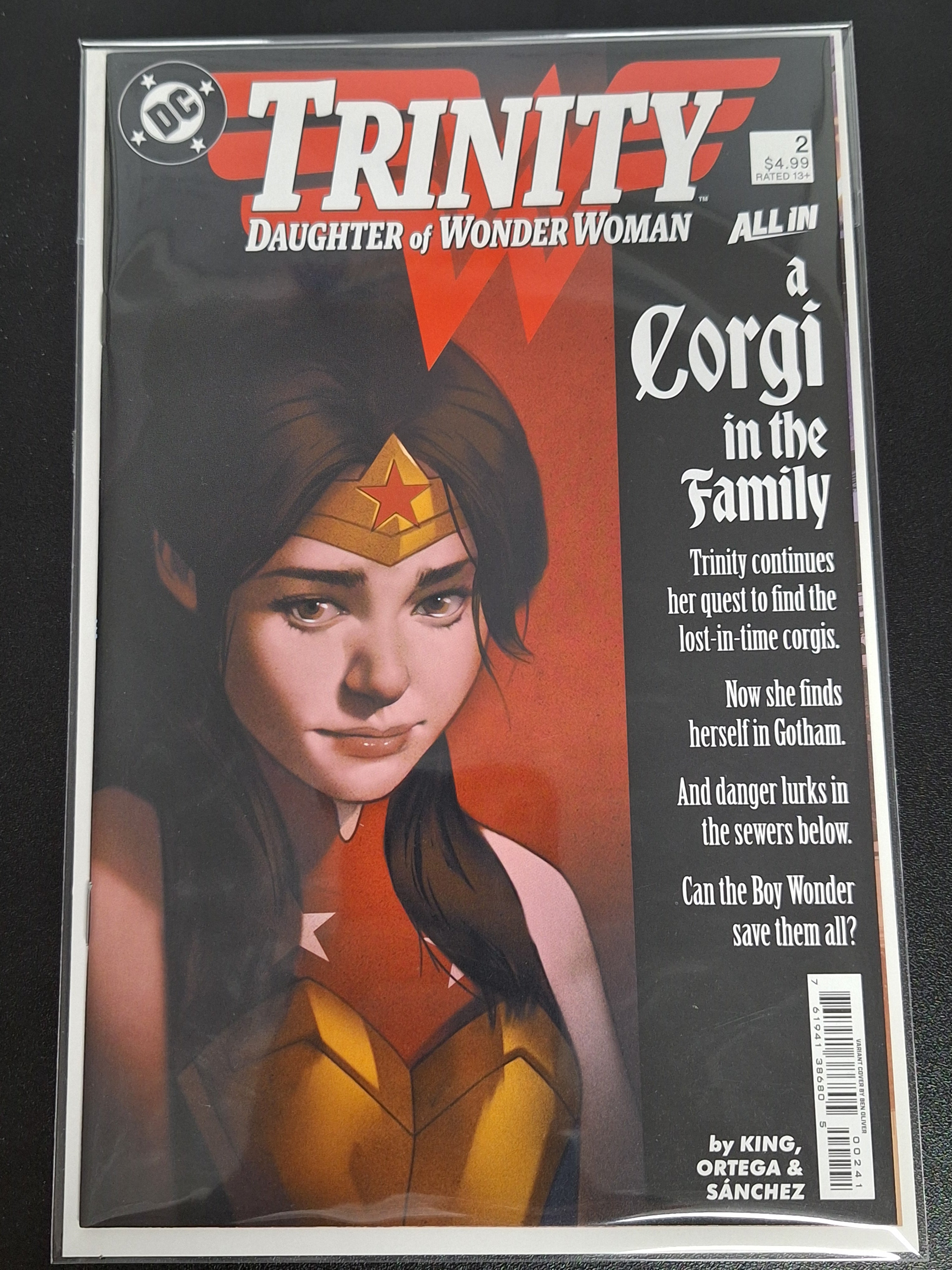 Trinity Daughter Of Wonder Woman 2 DC 2025 Ben Oliver Homage Variant