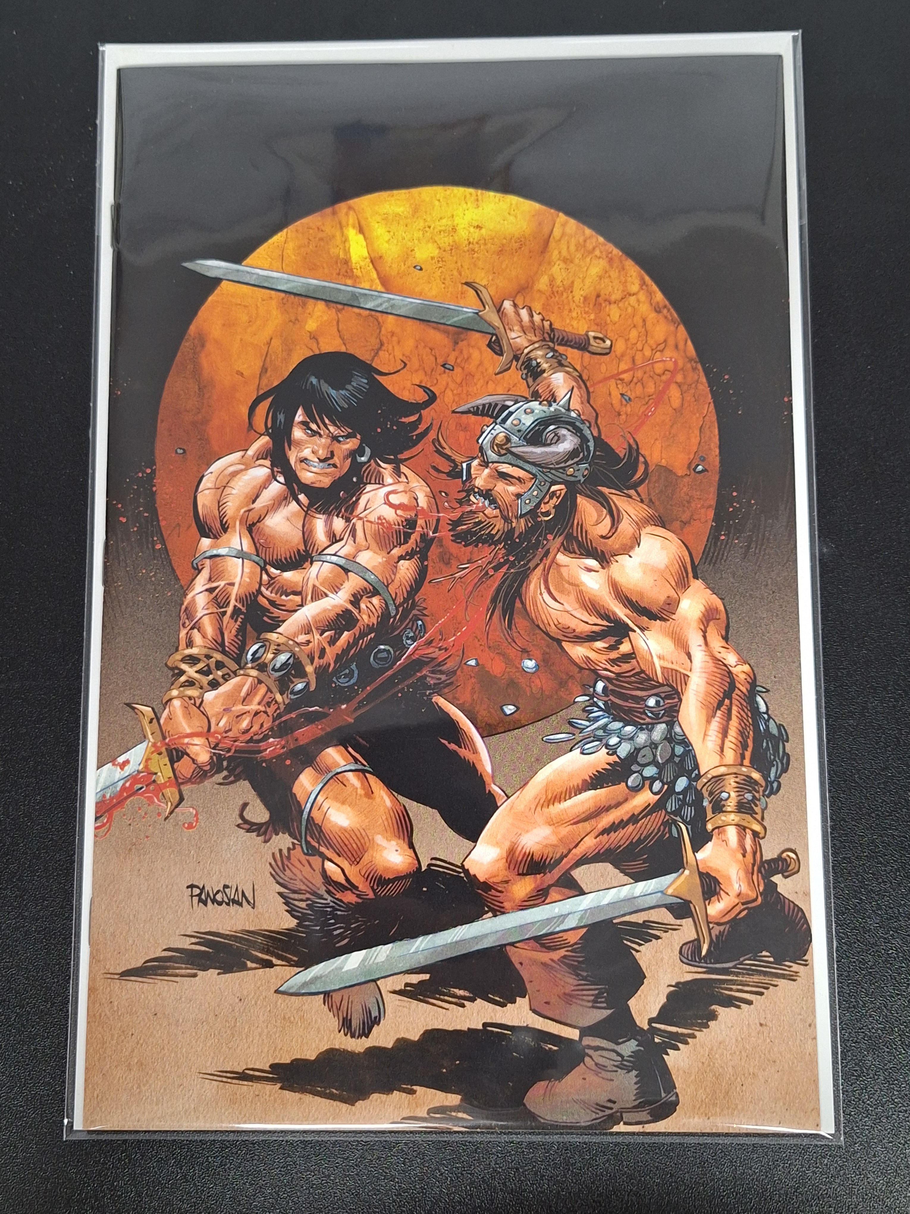 Conan 22 Titan Comics 2025 Dan Panosian Virgin Variant