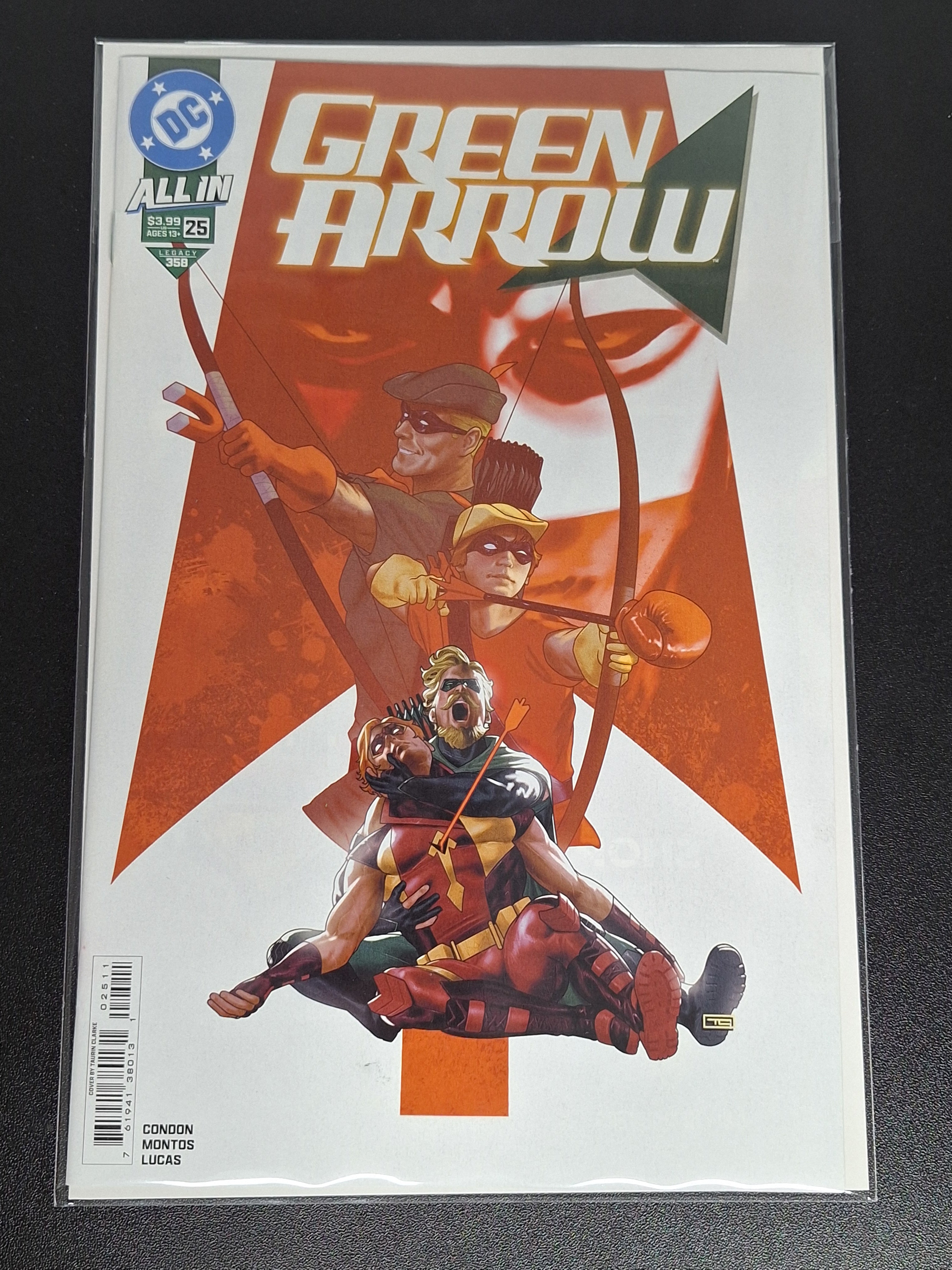 Green Arrow 25 DC 2025 Cover A 1st Crimson Archer since 1959