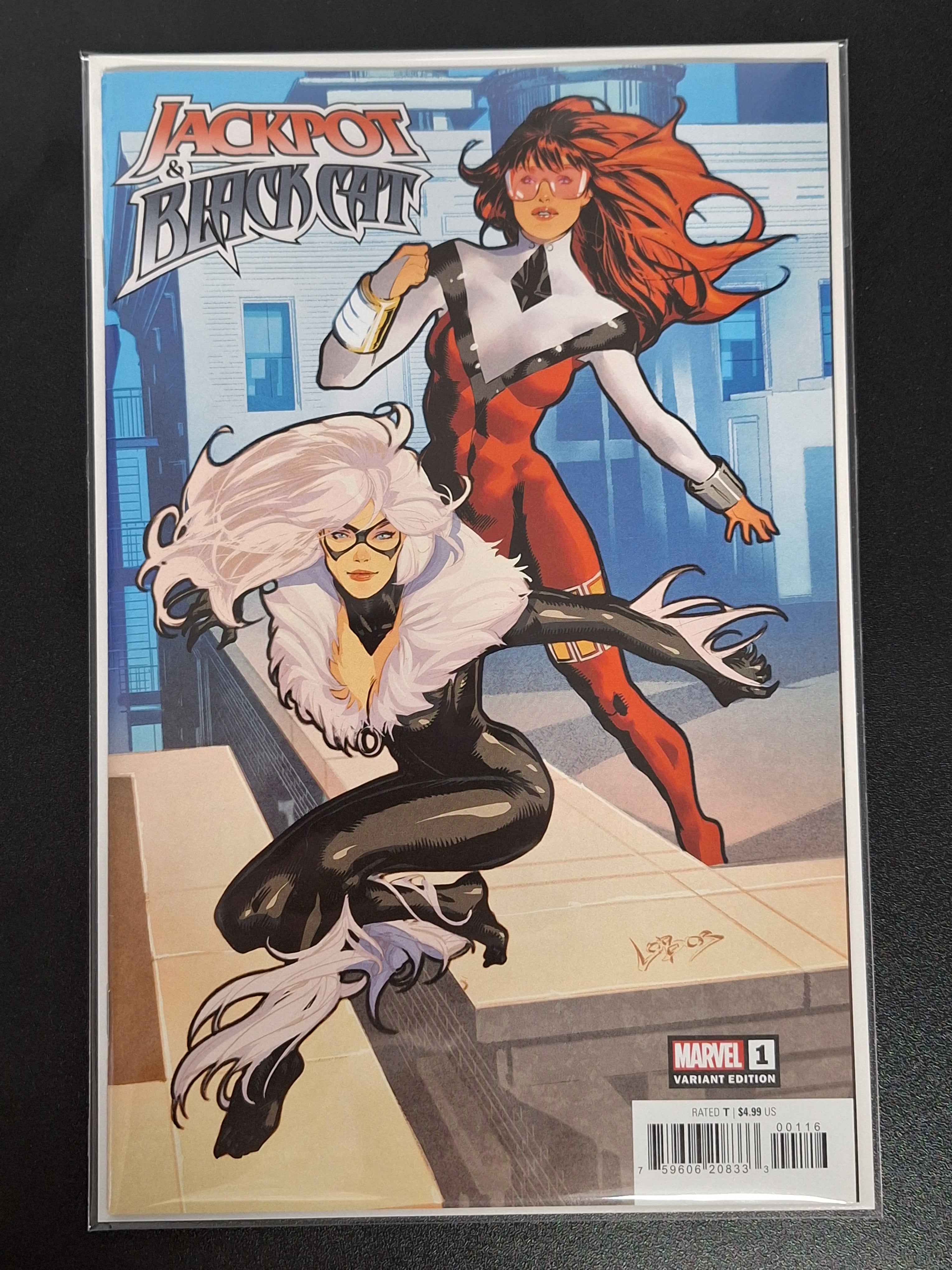 Jackpot & Blackcat 1 Marvel 2024 Lobos 1:25 Variant