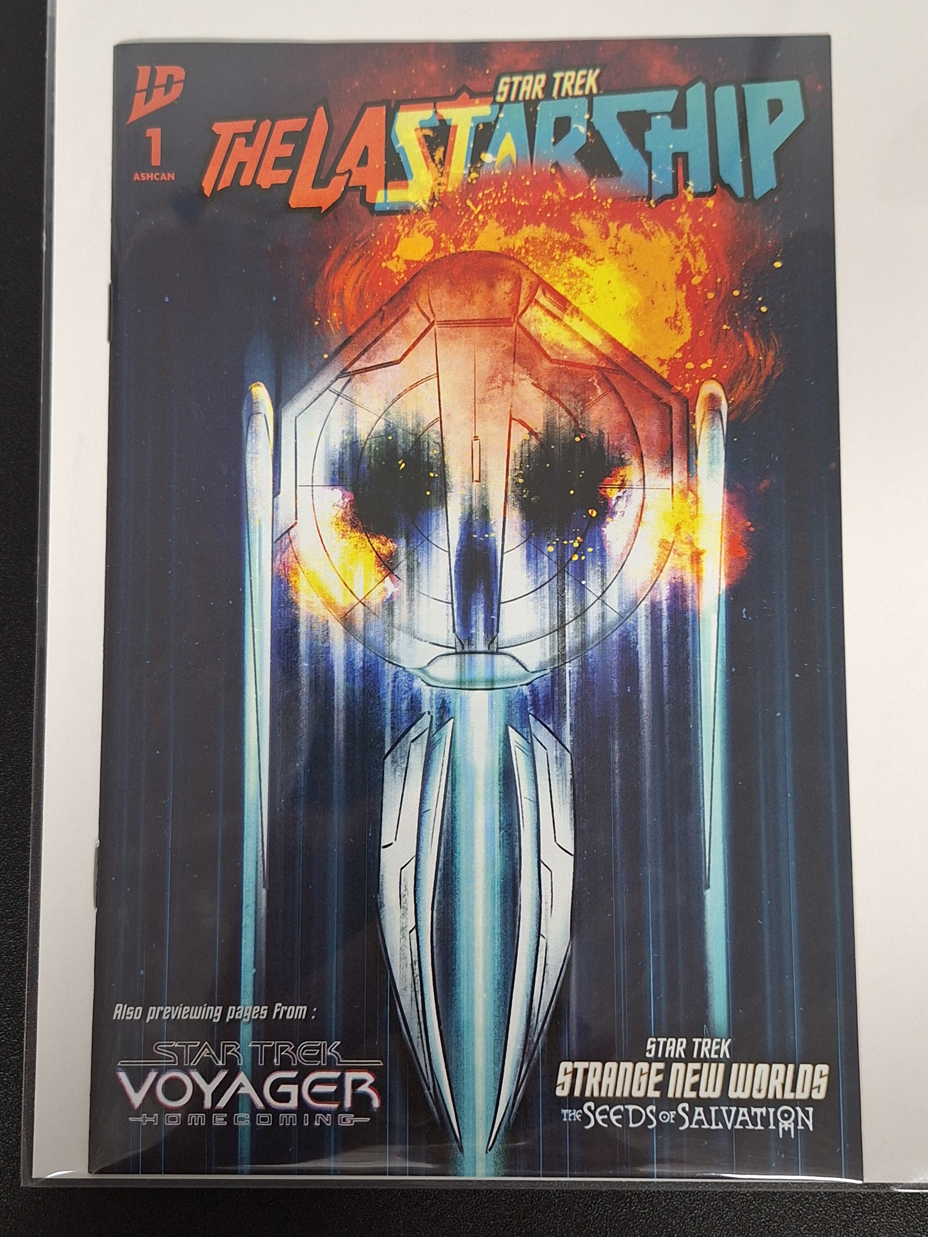 Th Last Starship 1 IDW 2025 Ashcan Edition