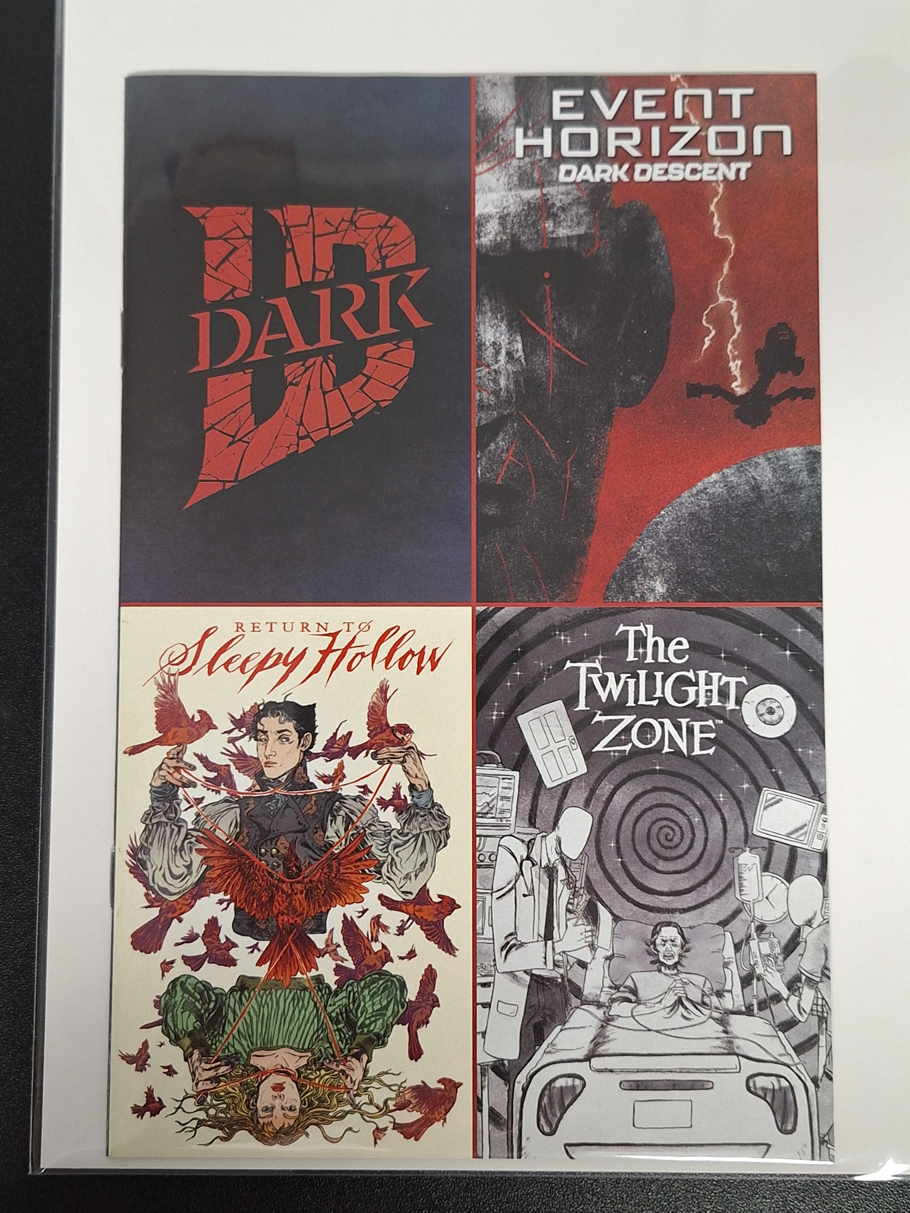 IDW Dark 2025 Ashcan Event Horizon Sleepy Hollow Twilight Zone