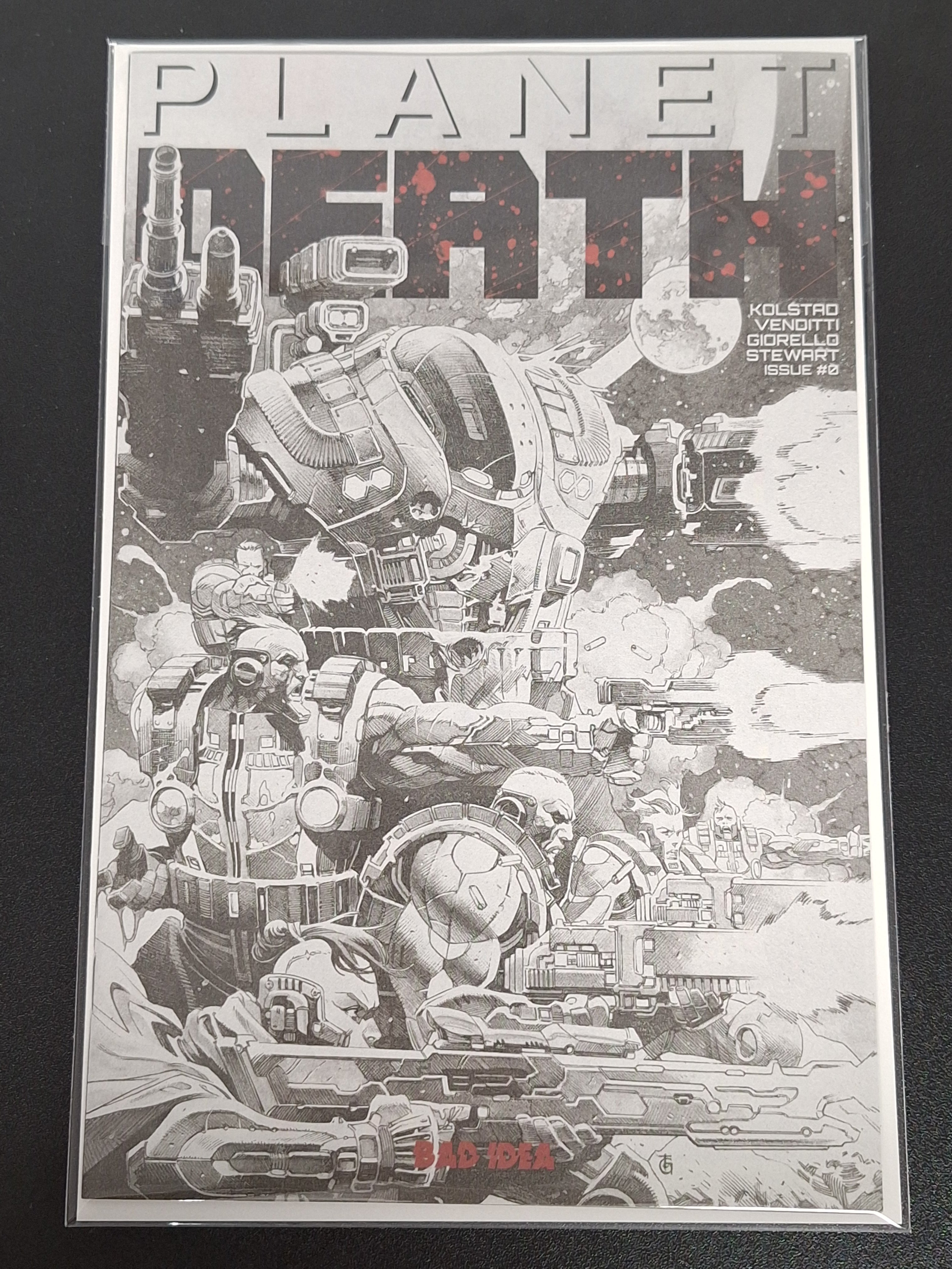 Planet Death 0 Bad Idea 2025 Second Printing