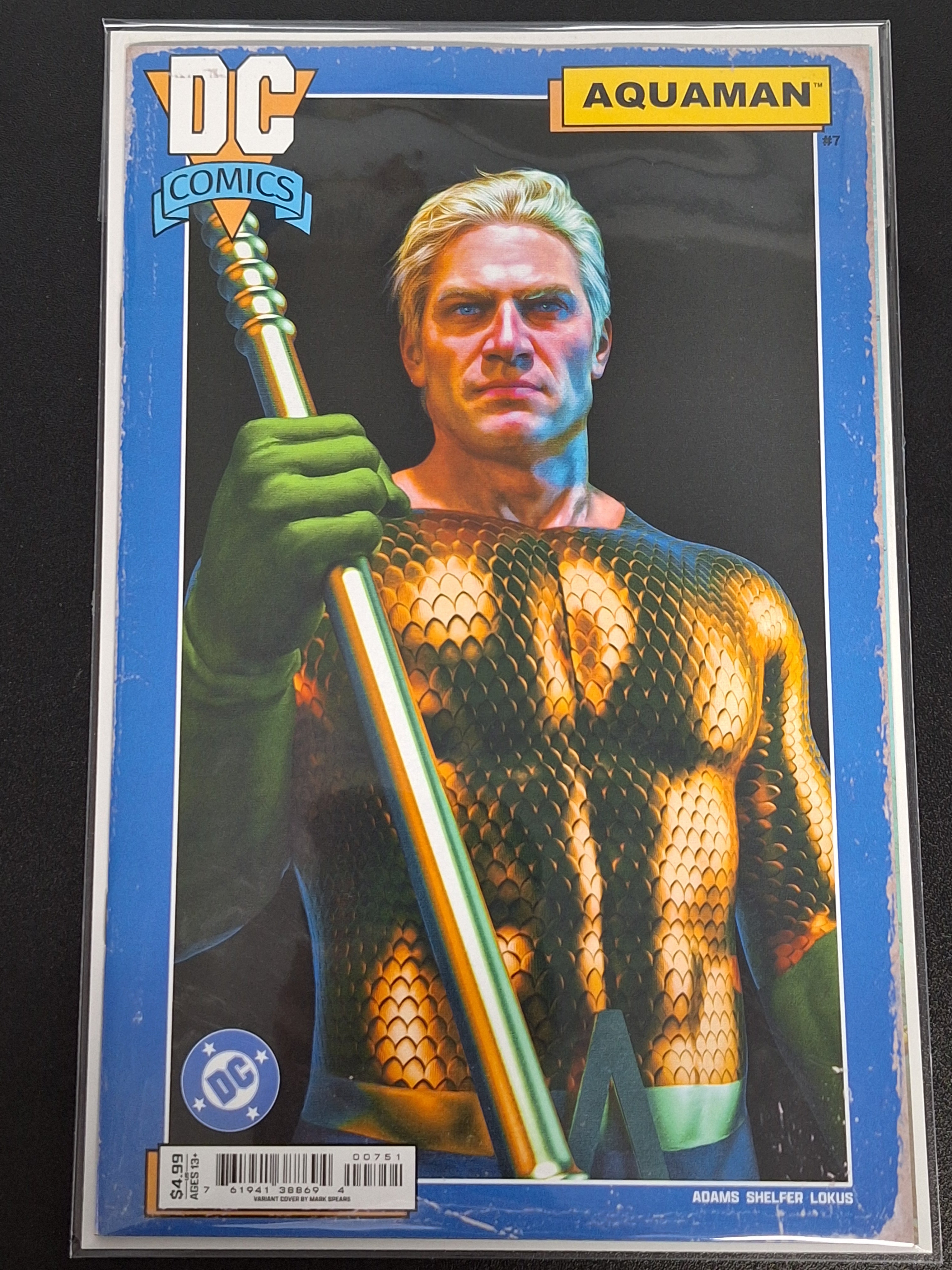 Aquaman 7 DC 2025 Mark Spears Variant