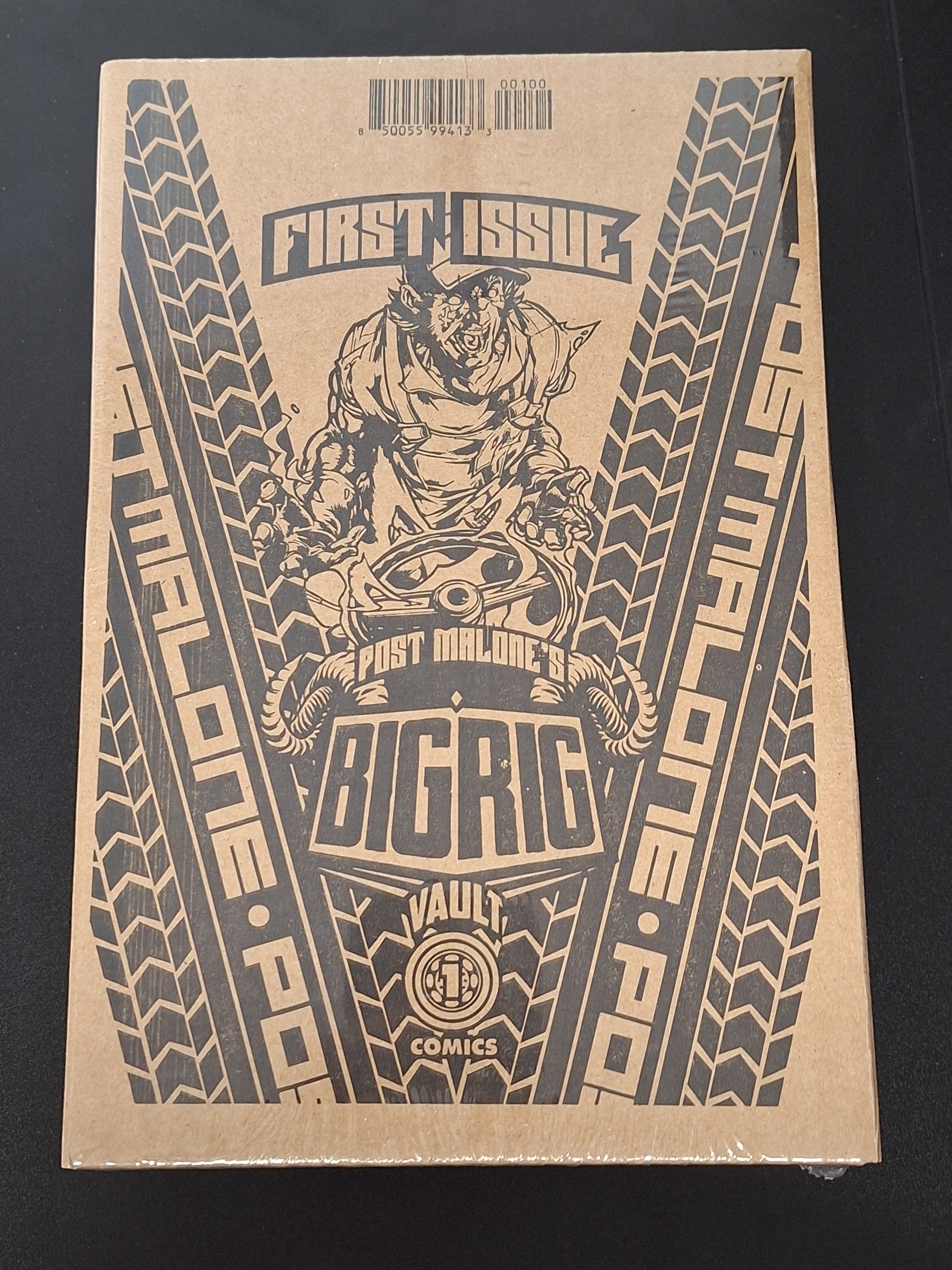 Post Malone's BIG RIG #1 Vault Comics 2025 Bundle Variant Box Limited to 4000