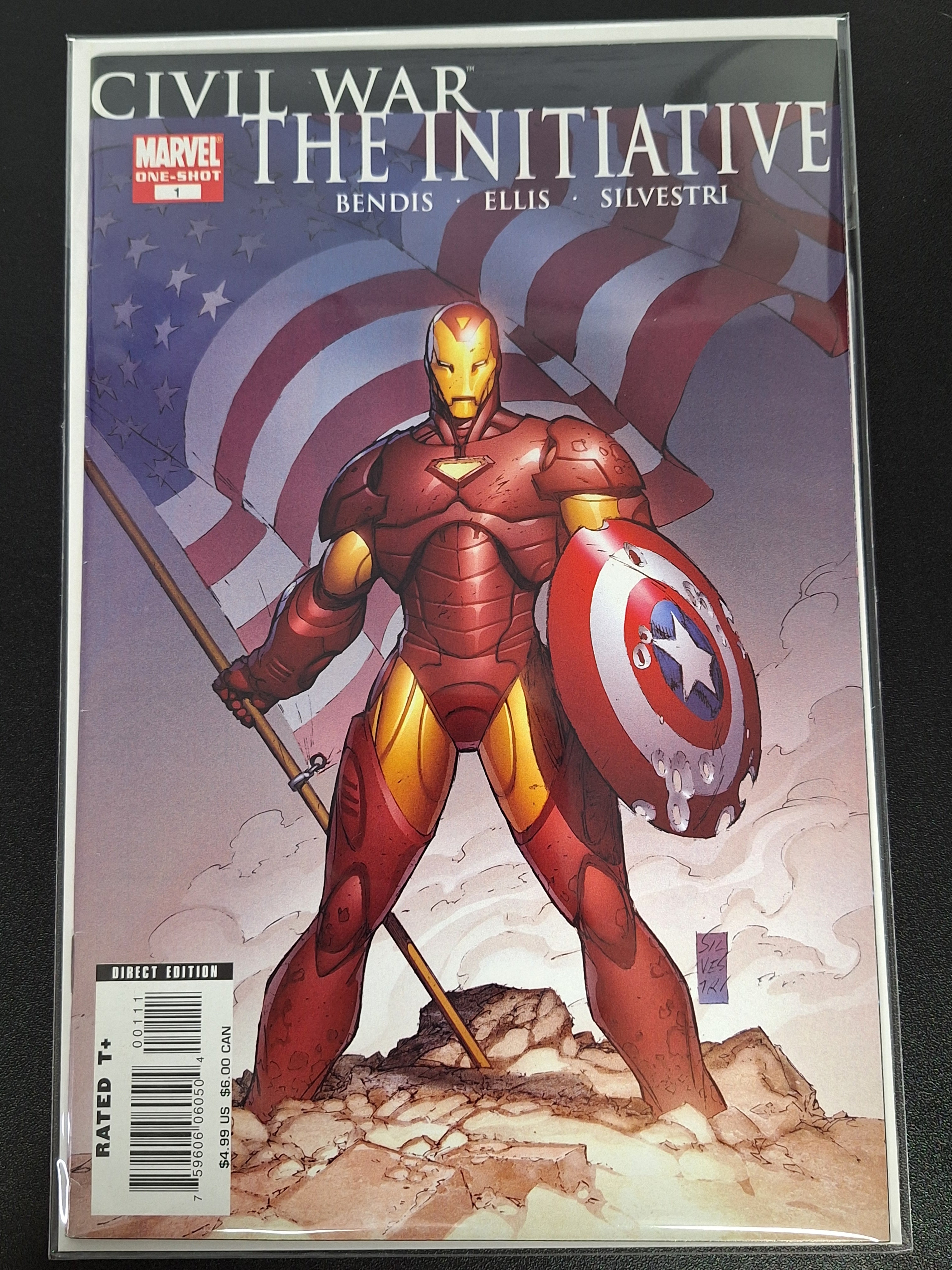 Civil War: The Initiative 1 Marvel 2007 One-Shot Marc Silvestri Cover