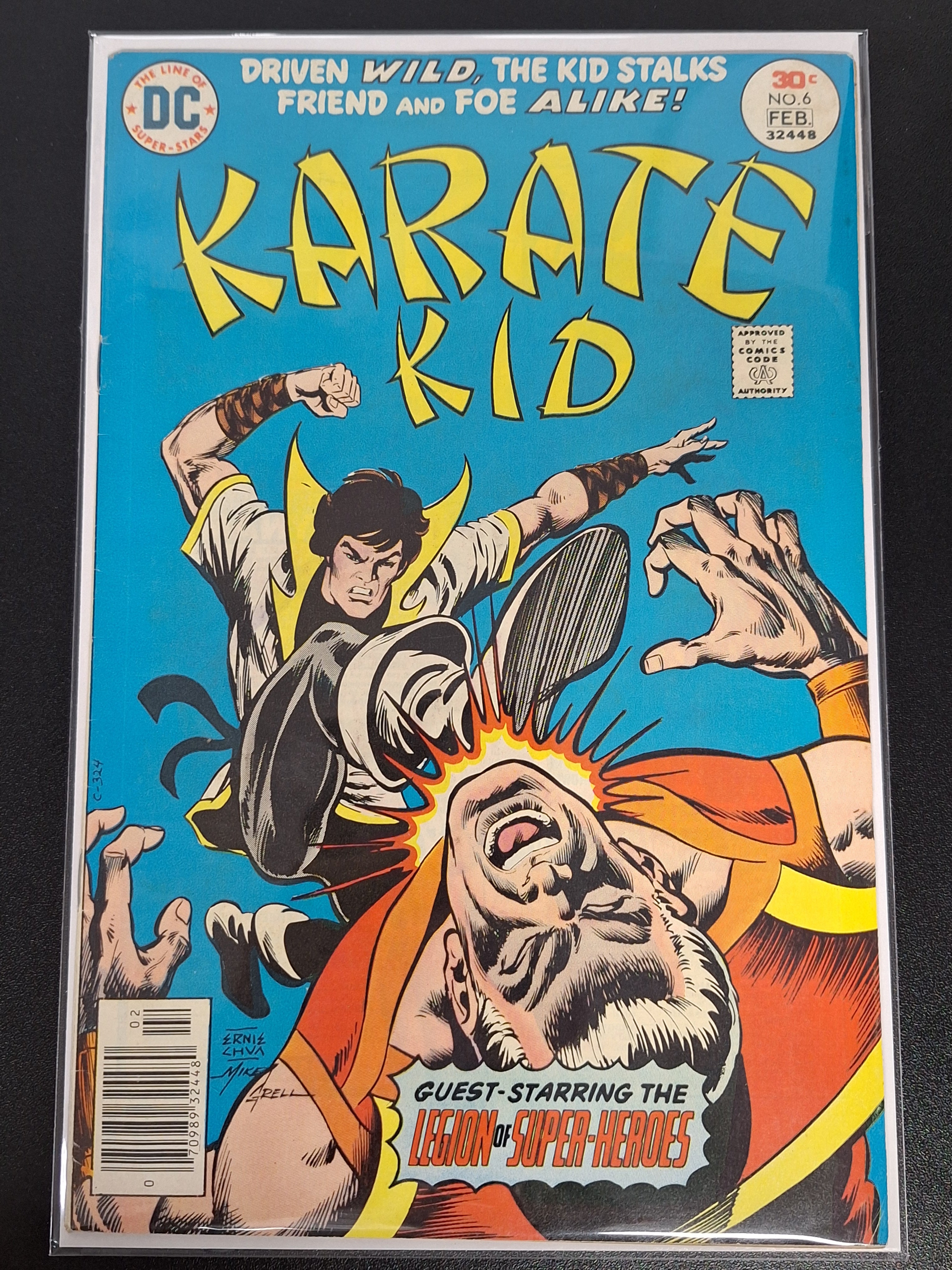 Karate Kid 6 DC 1977 Ernie Chan Cover, Scarce Series