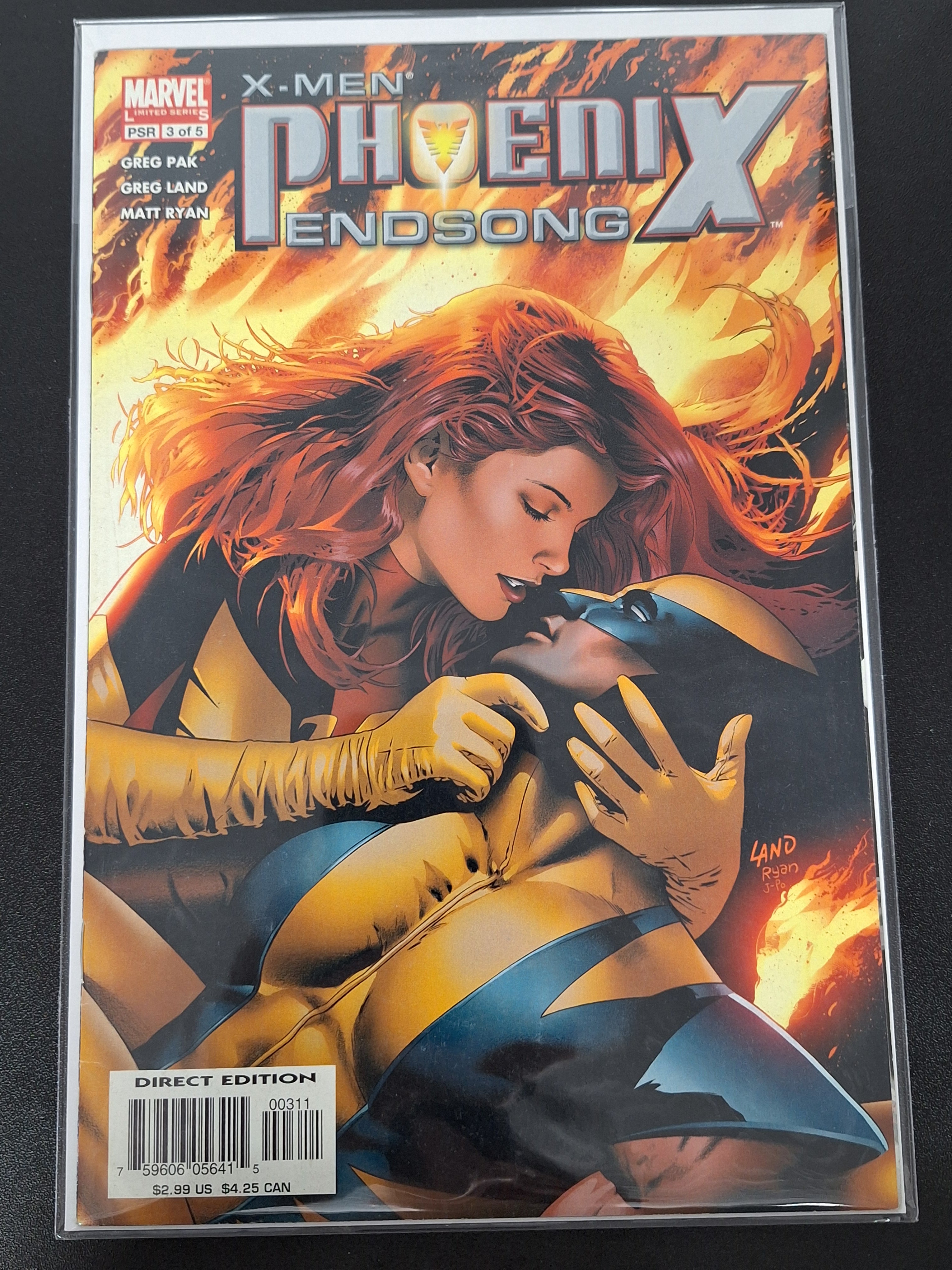 Phoenix Endsong 3 Marvel 2005 Greg Land Cover