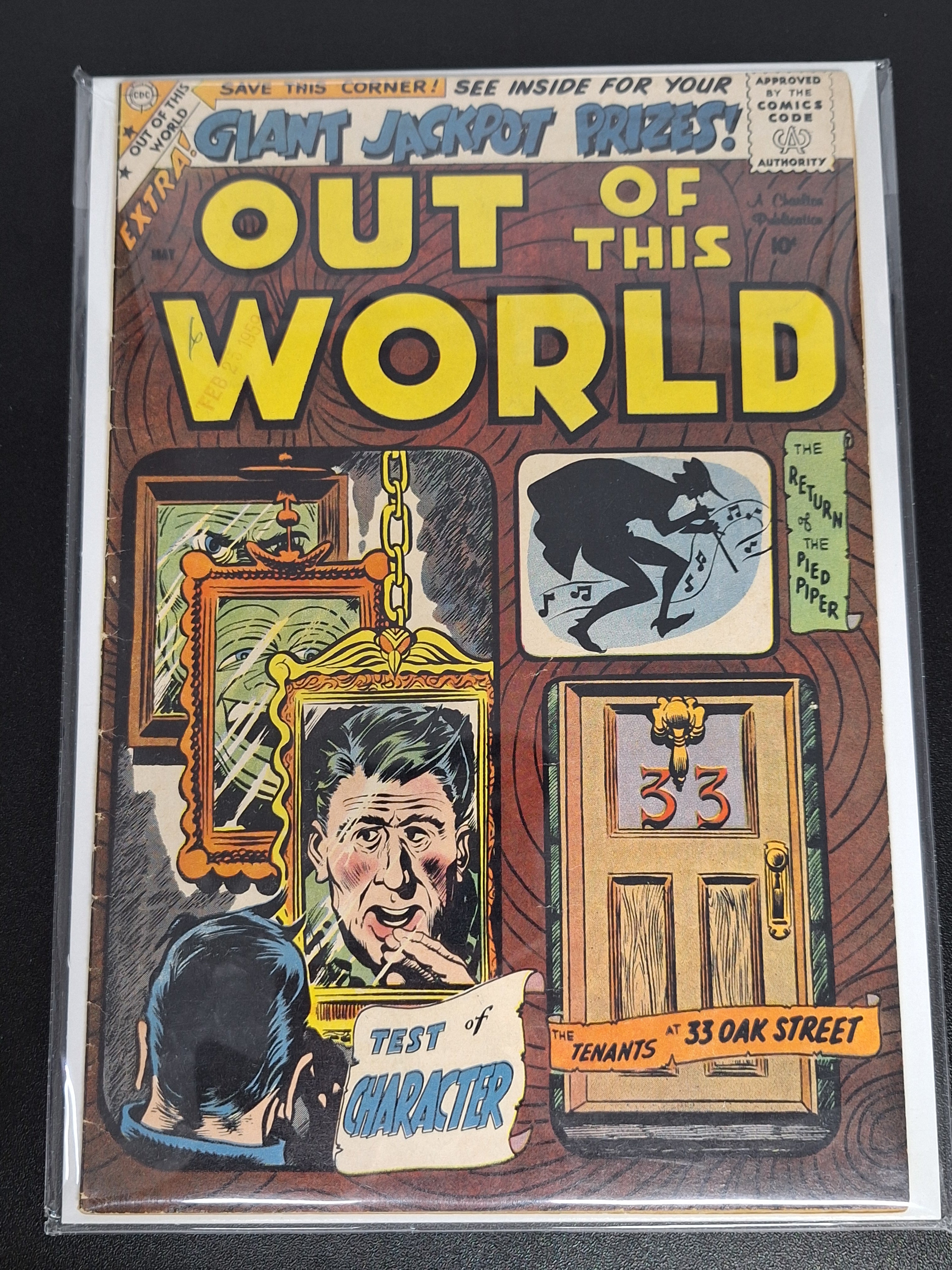 Out Of This World 13 Charlton 1959 Scarce 10 Cent Horror