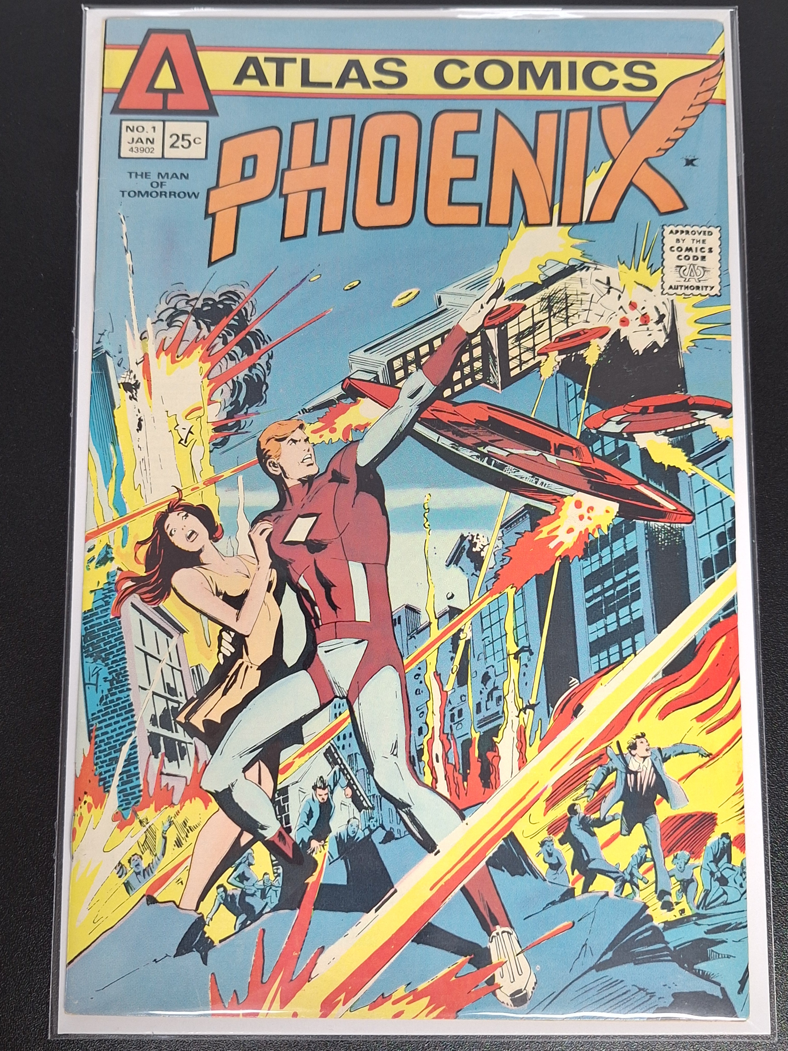 Phoenix 1 Atlas Comics 1975 1st App & Origin
