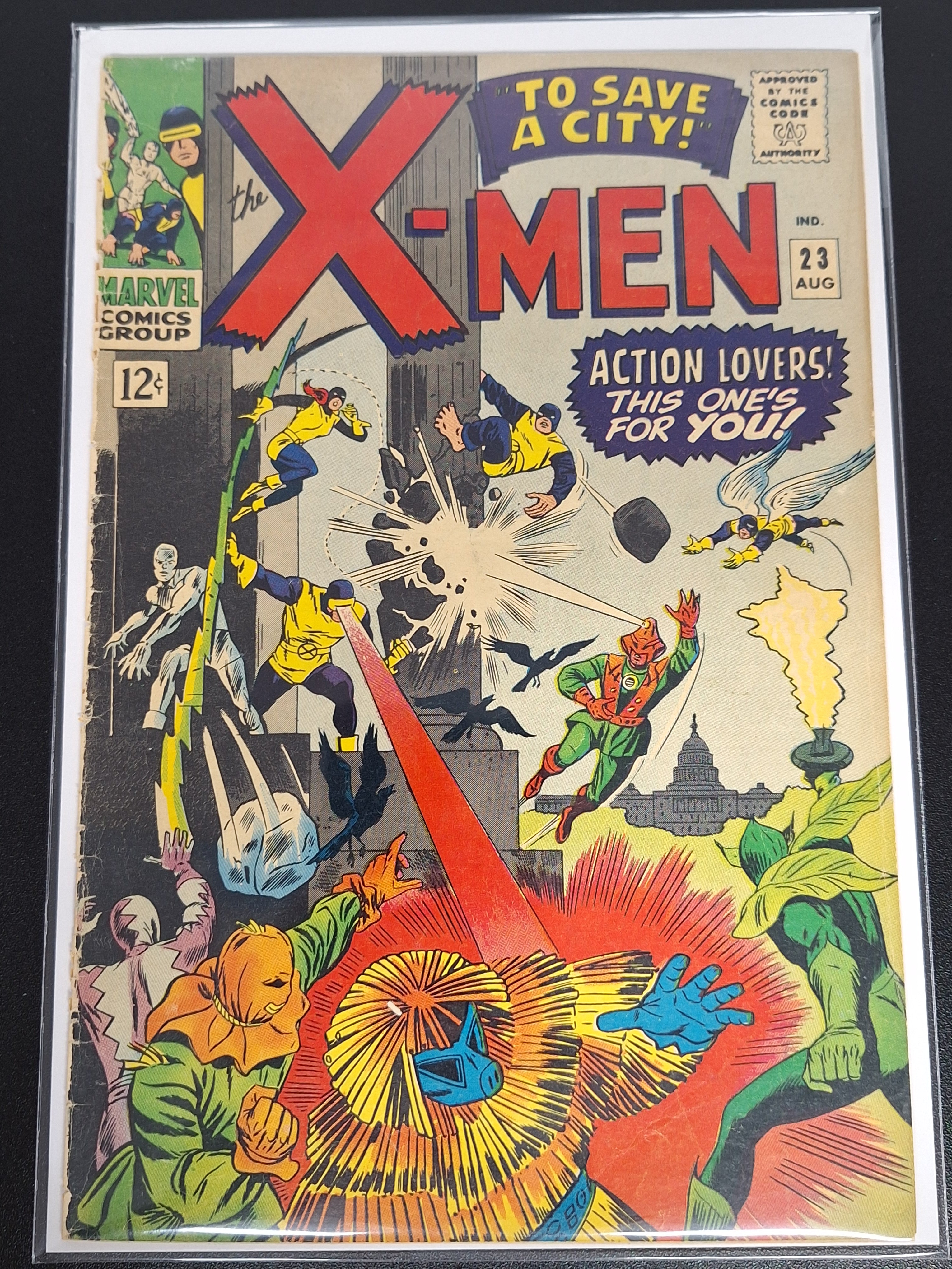 X-Men 23 Marvel 1966 Scarce Silver Age Series