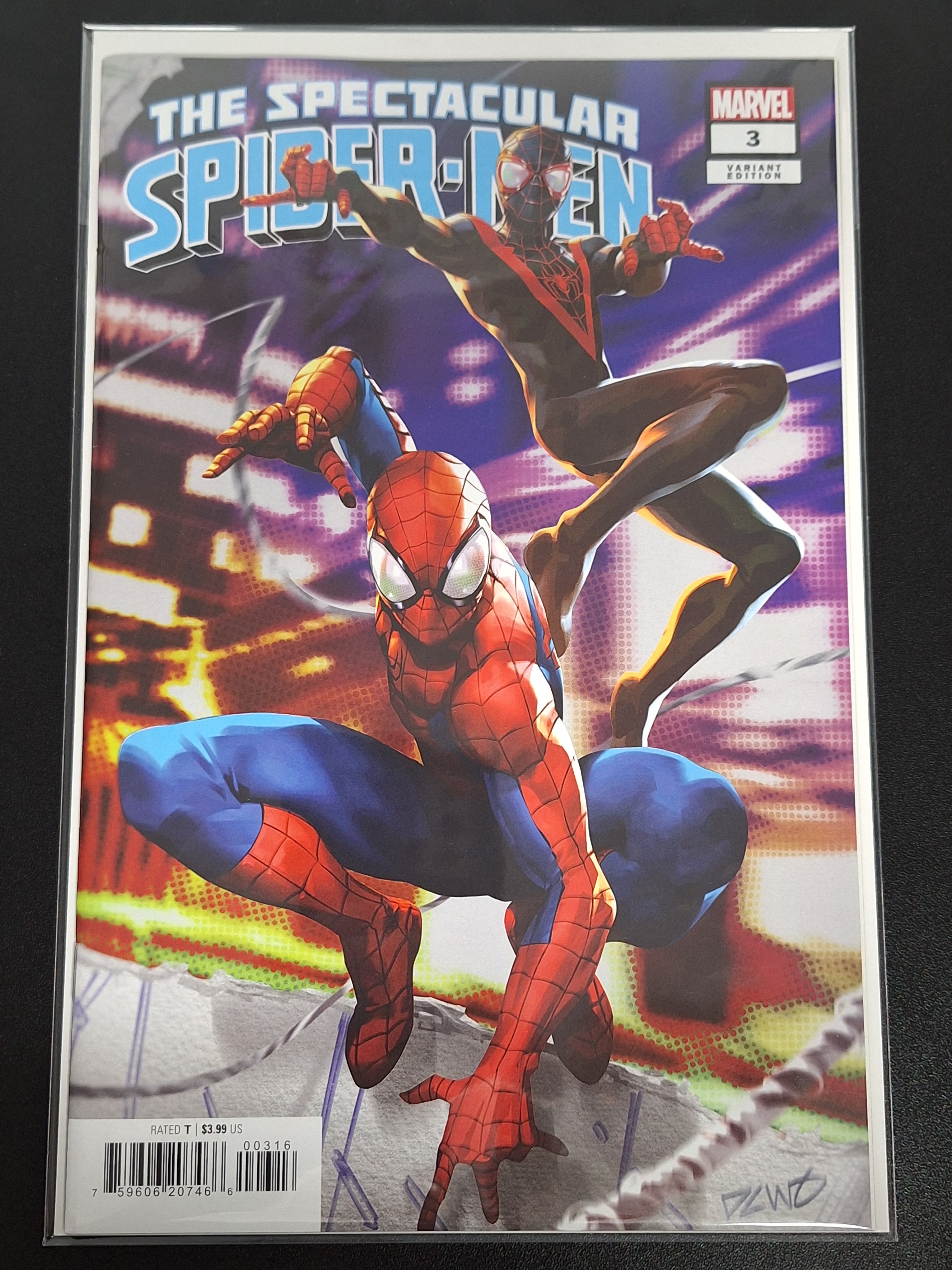 The Spectacular Spider-Men 3 Marvel 2024 Derrick Chew 1:25 Variant