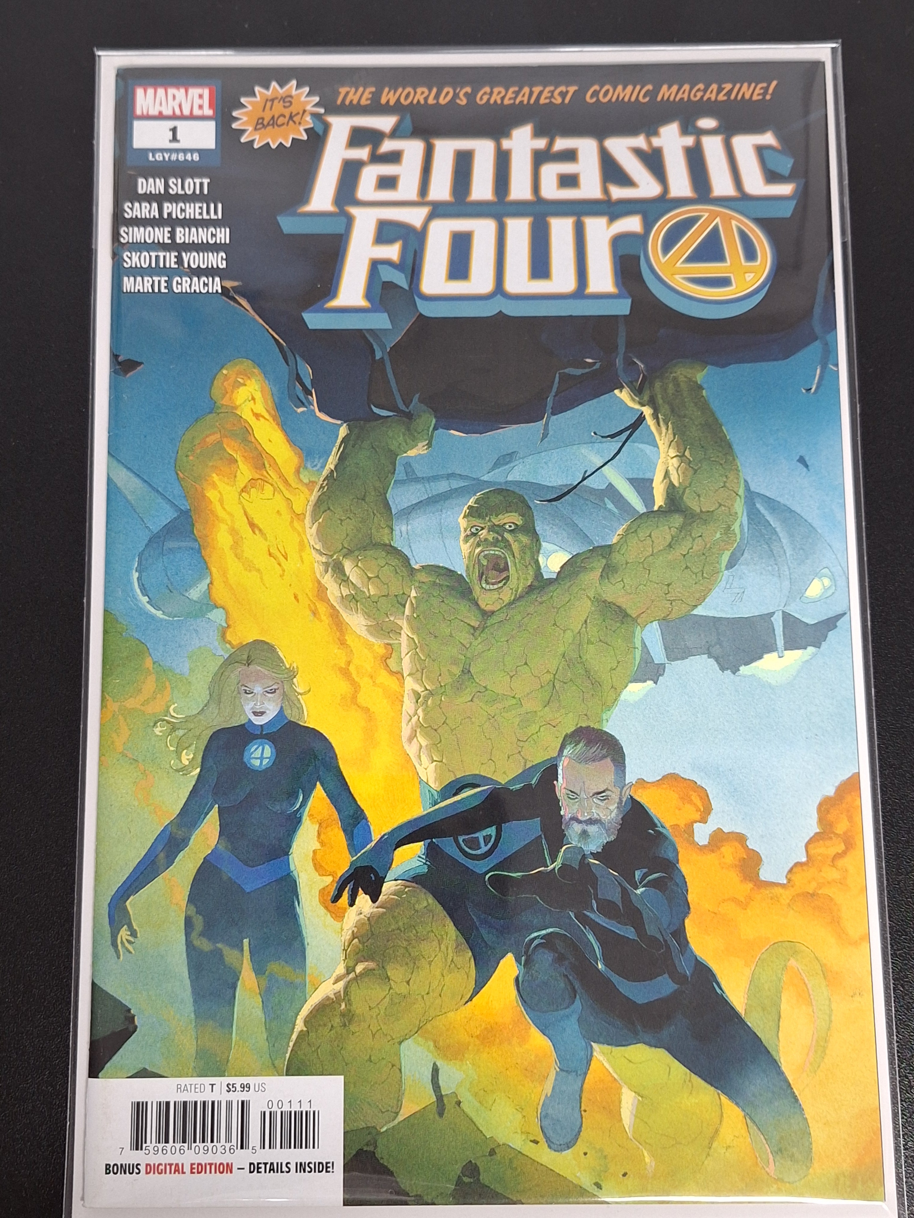 Fantastic Four 1 Marvel 2018 Cover A