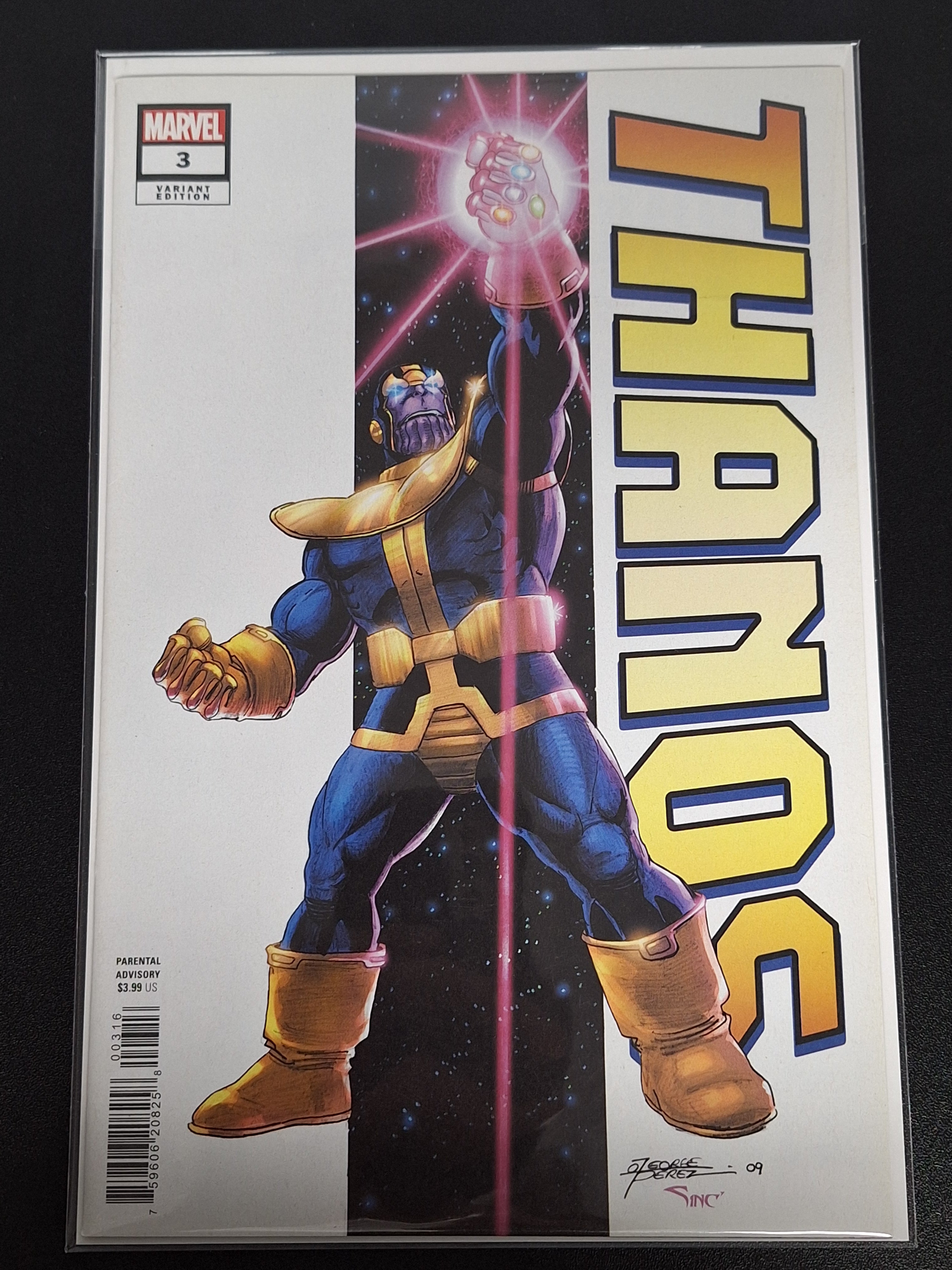 Thanos 3 Marvel 2024 George Perez 1:25 Variant