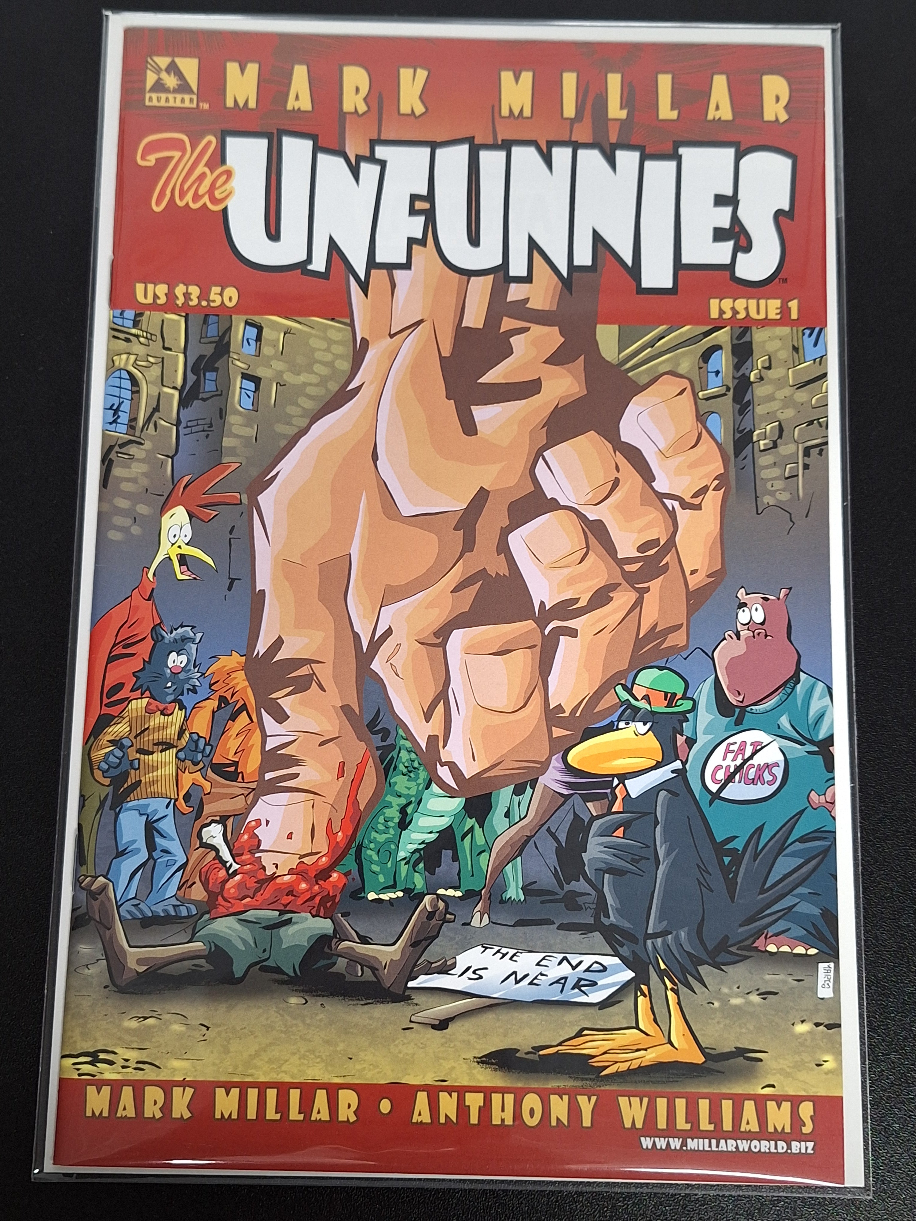 The Unfunnies 1 Avatar 2004 Mark Millar