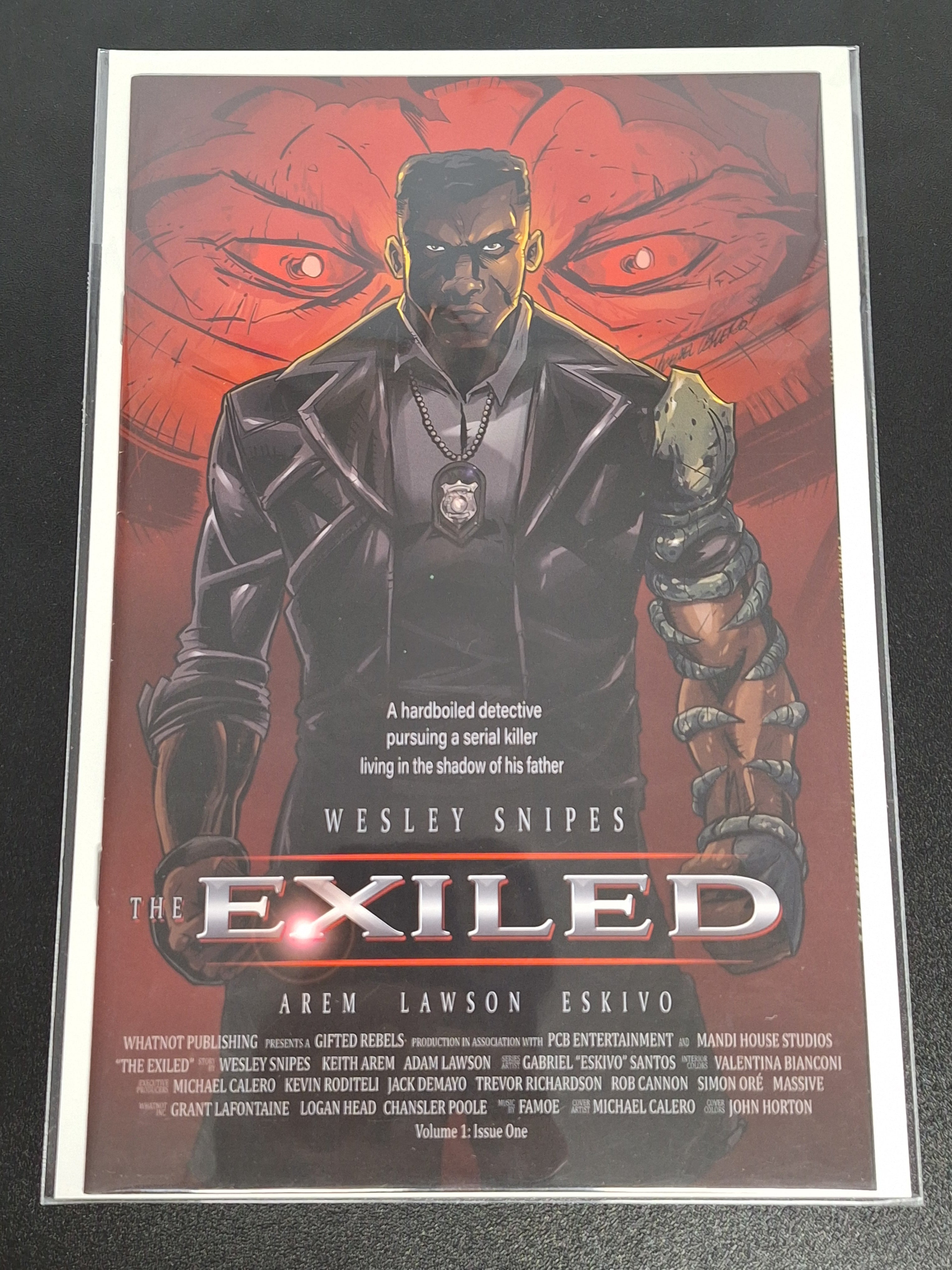 The Exiled 1 Whatnot 2023 Wesley Snipes 1:25 Blade Homage Variant