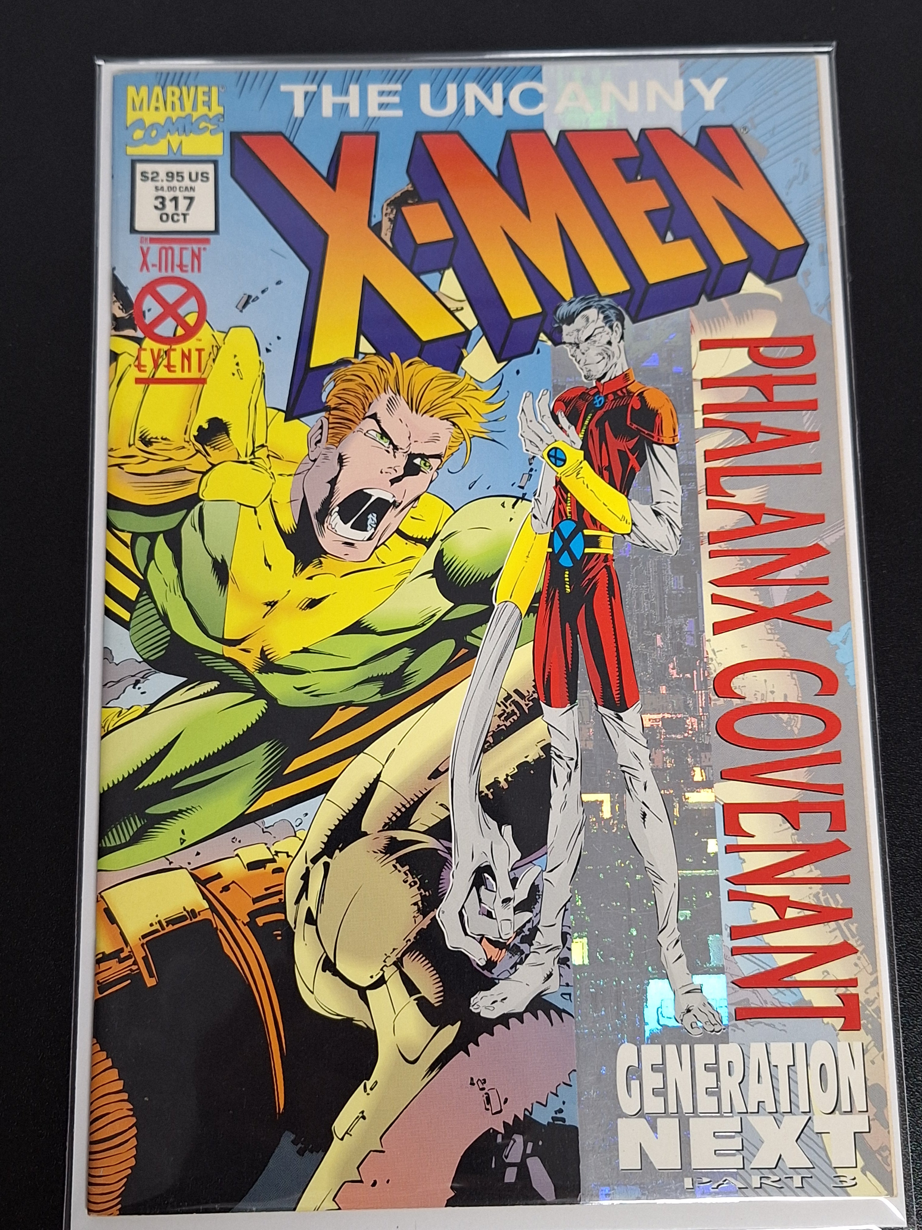 Uncanny X-Men 317 Marvel 1994 Foil Cover 1st App of Blink