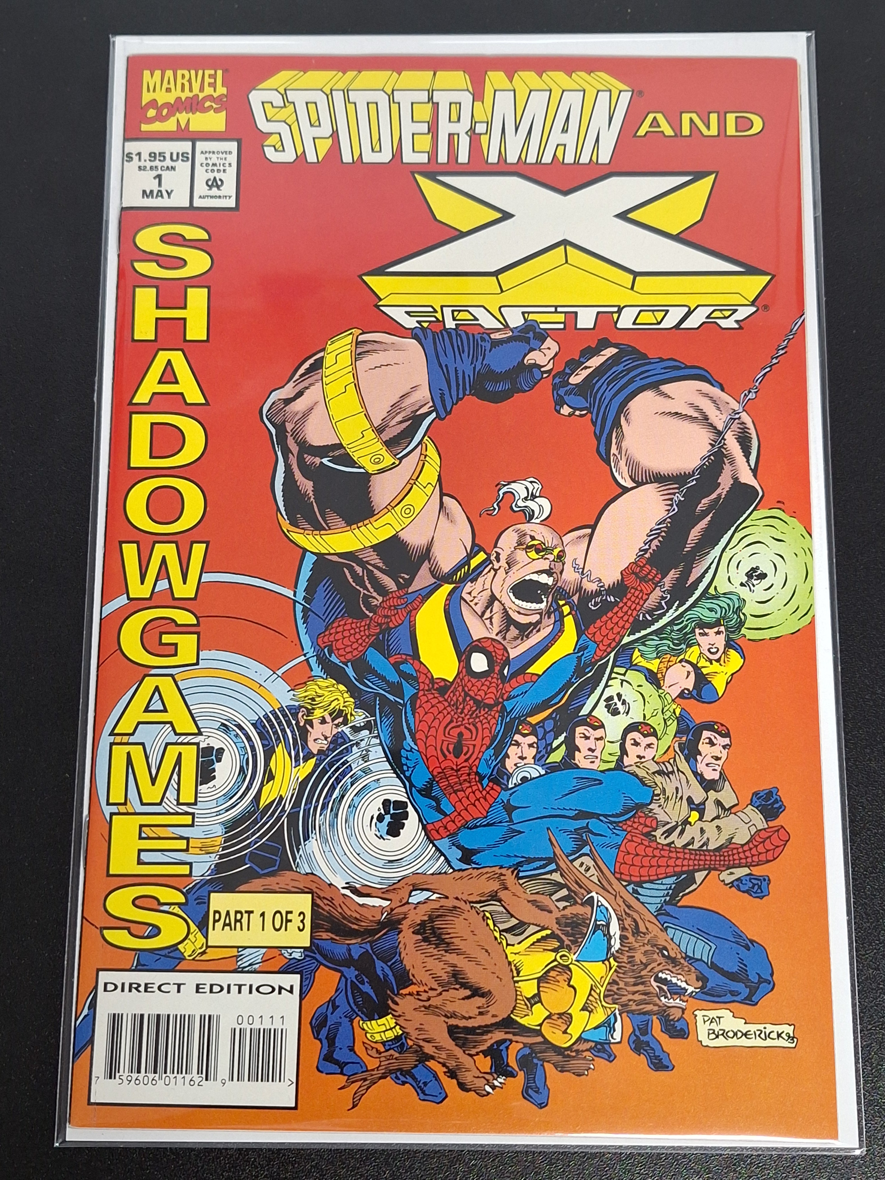 Spider-Man And X-Factor 1 Marvel 1994 Shadowgames Part 1