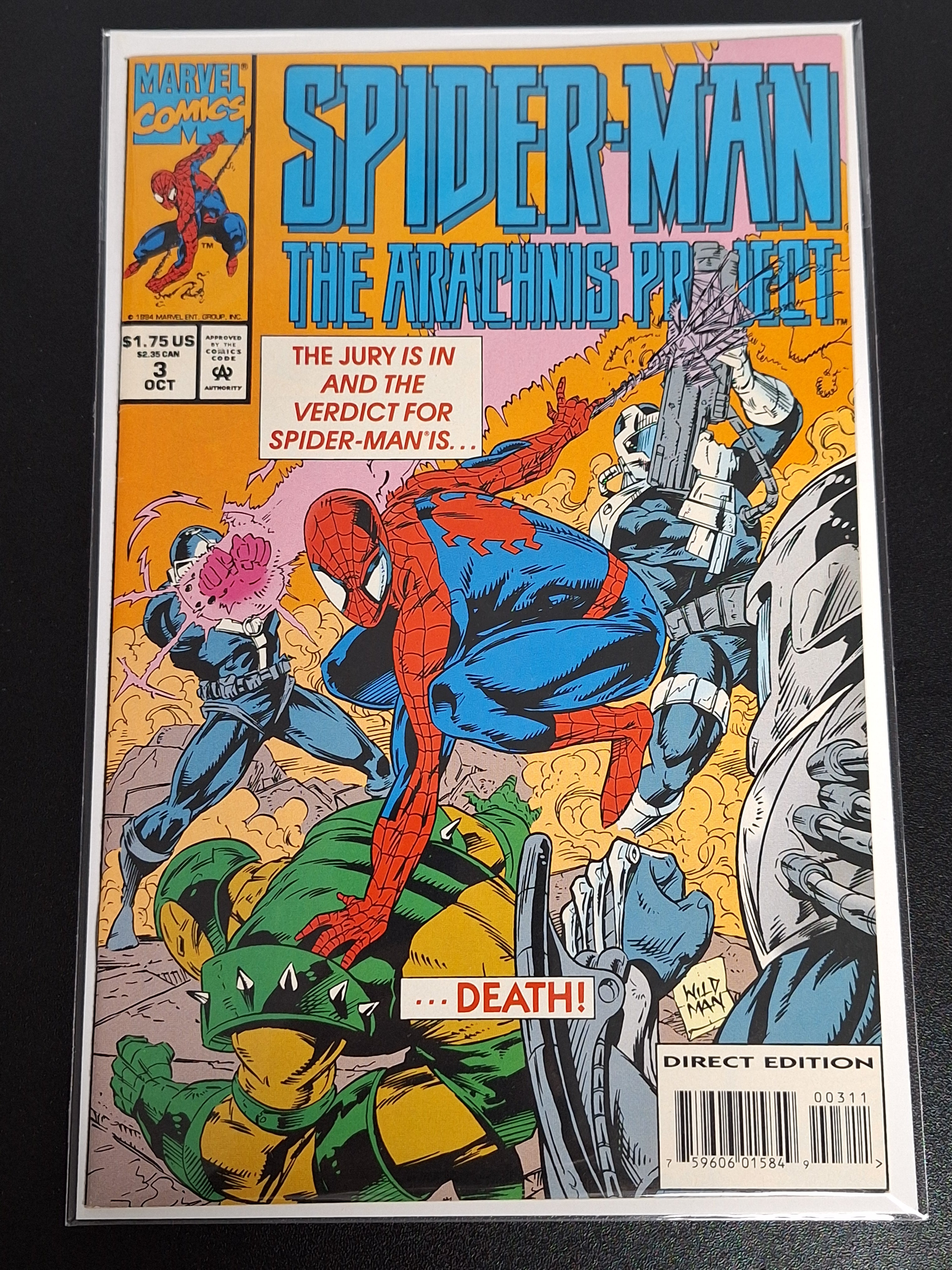 Spider-Man The Arachnis Project 3 Marvel 1994