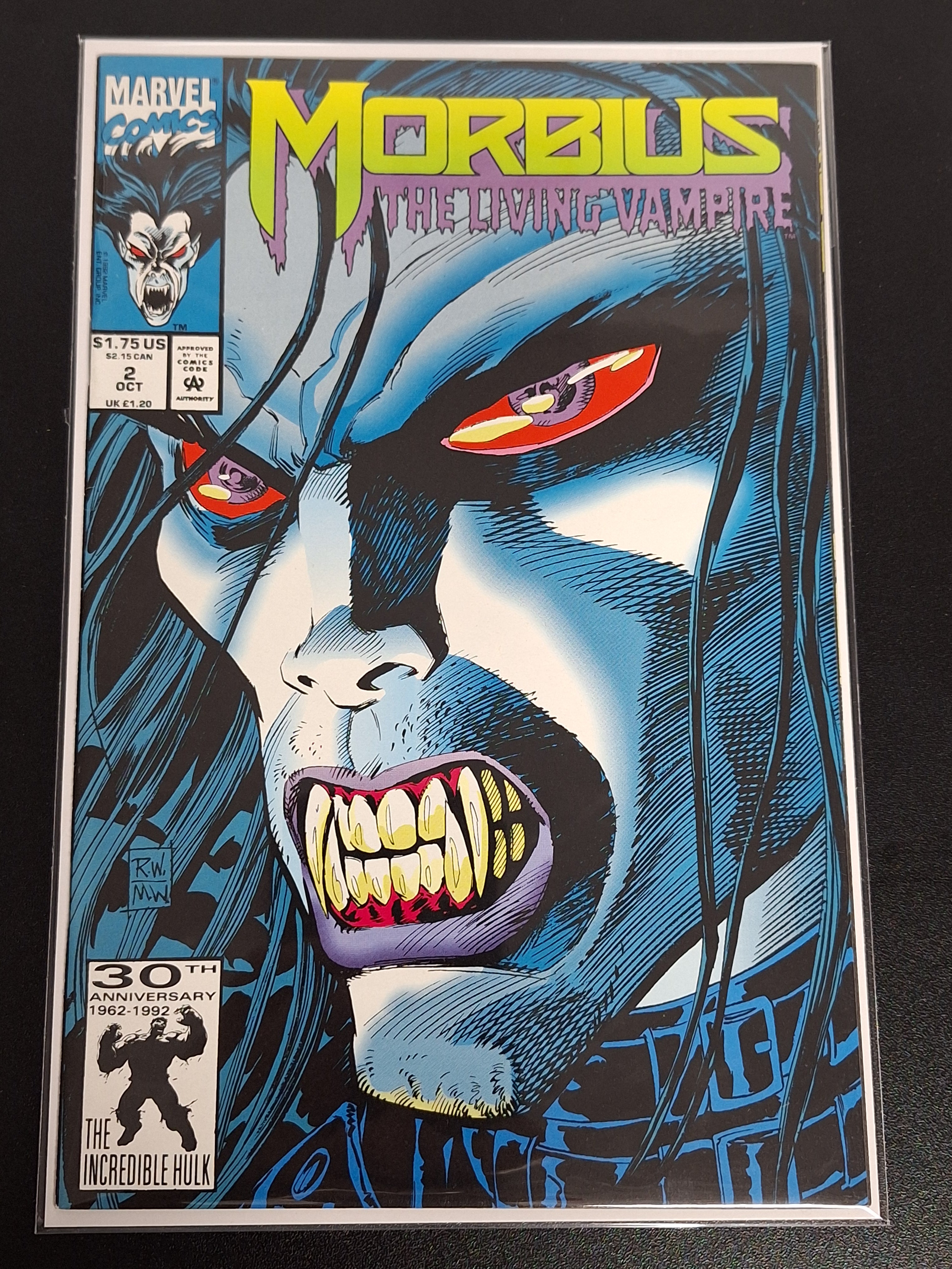 Morbius The Living Vampire 2 Marvel 1992 First Solo Series