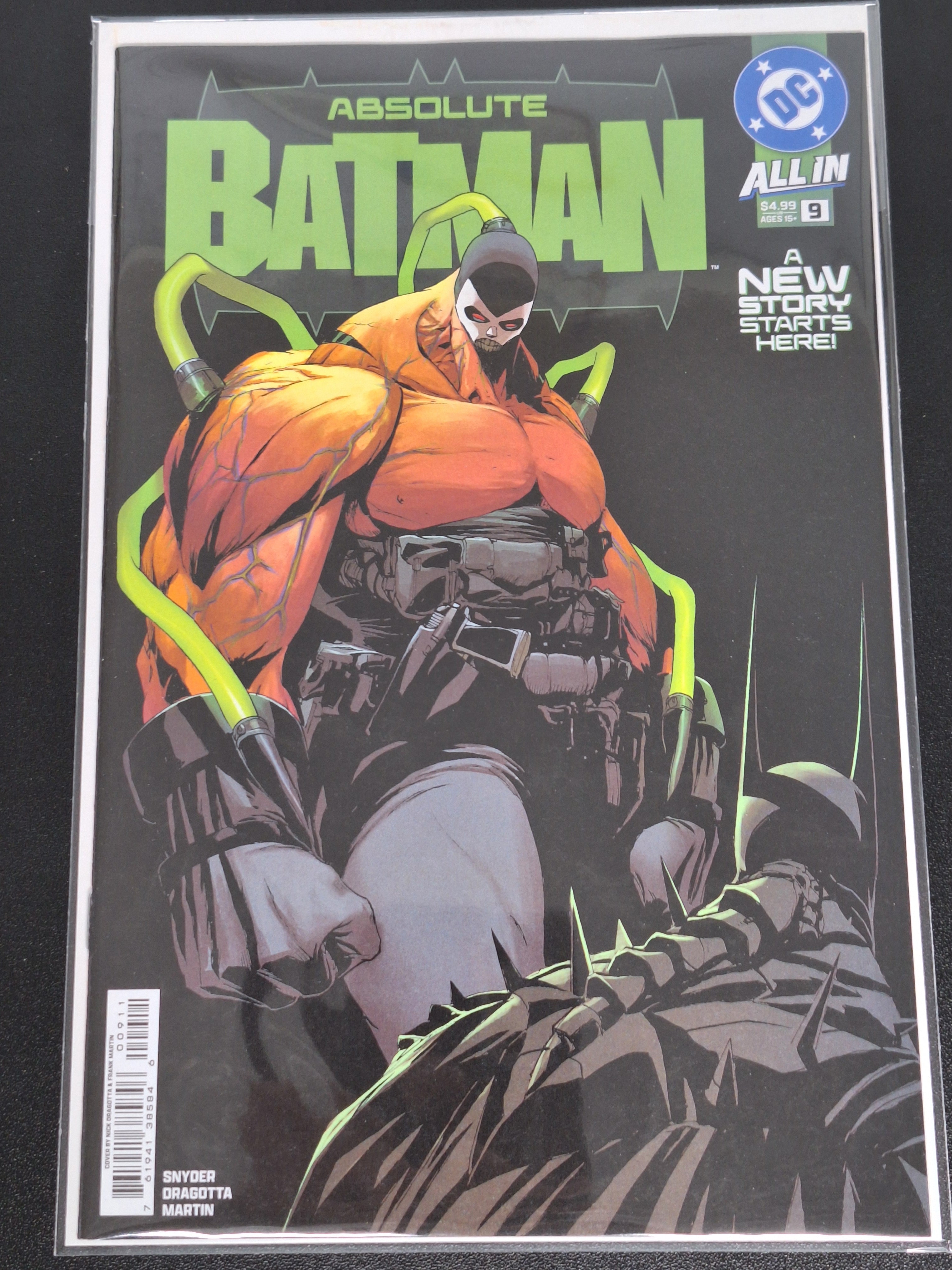 Absolute Batman 9 DC 2025 Cover A, New Story Arc, Absolute Bane