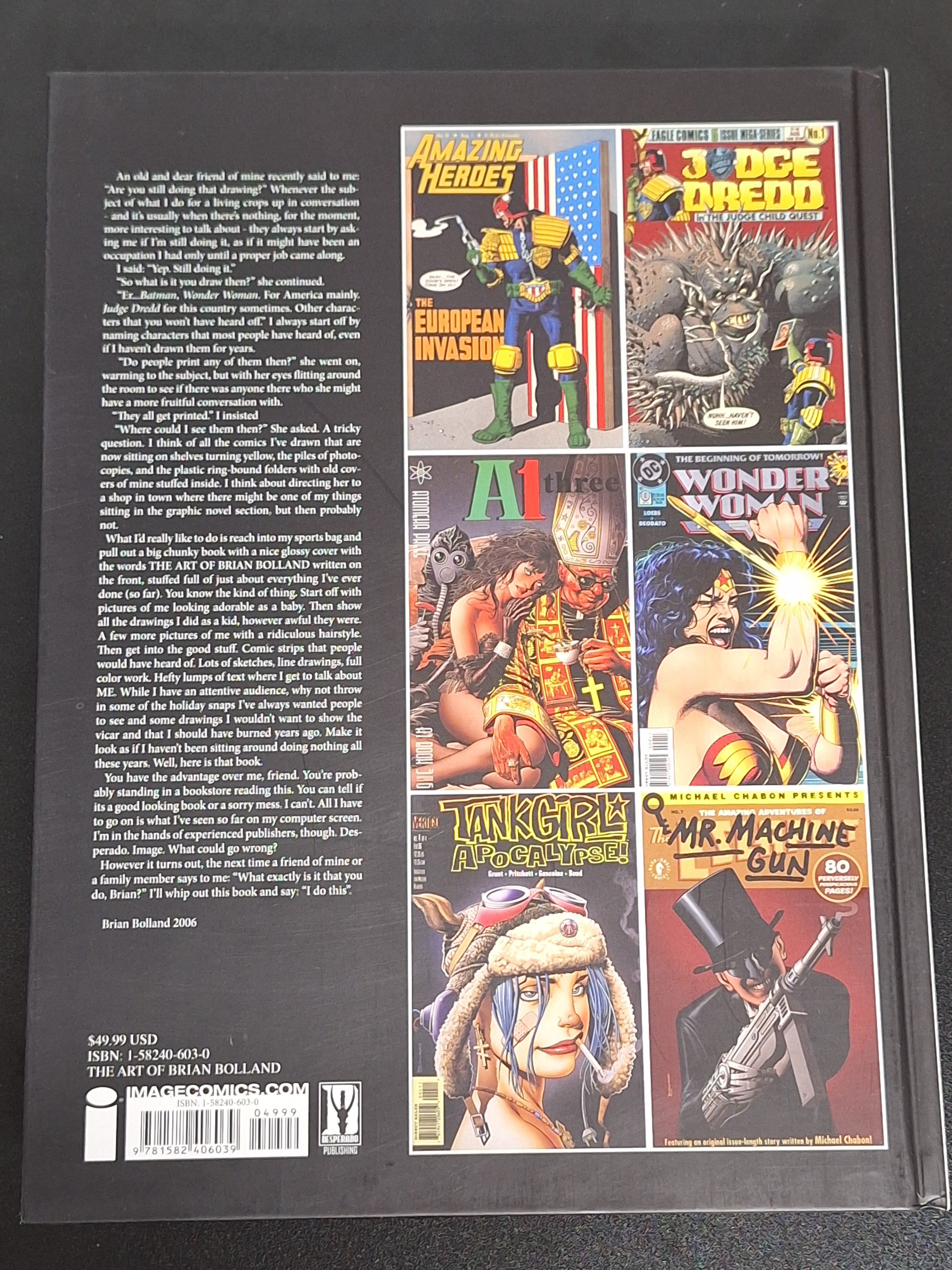The Art Of Brian Bolland - Image - Oversized Hardcover