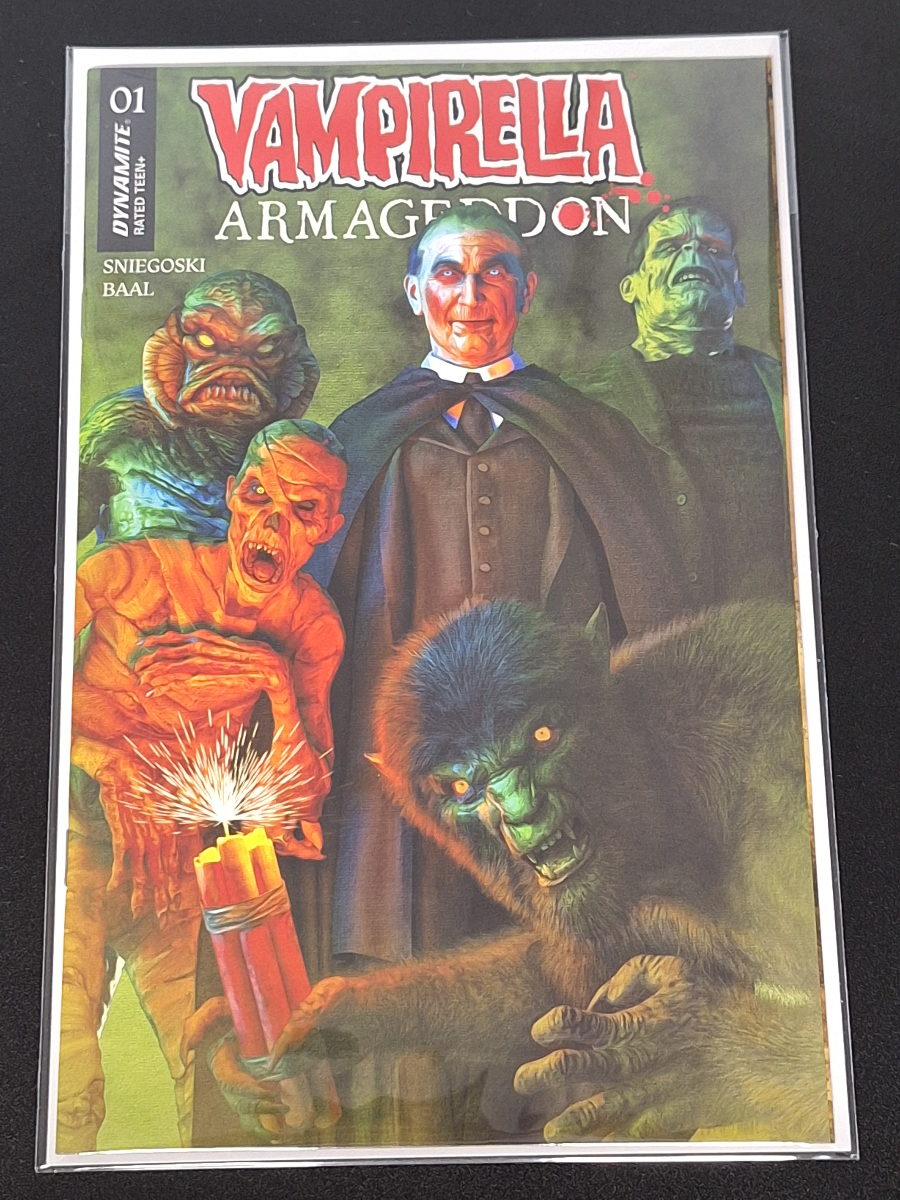 Vampirella Armageddon 1 Dynamite 2025 Mark Spears Cover