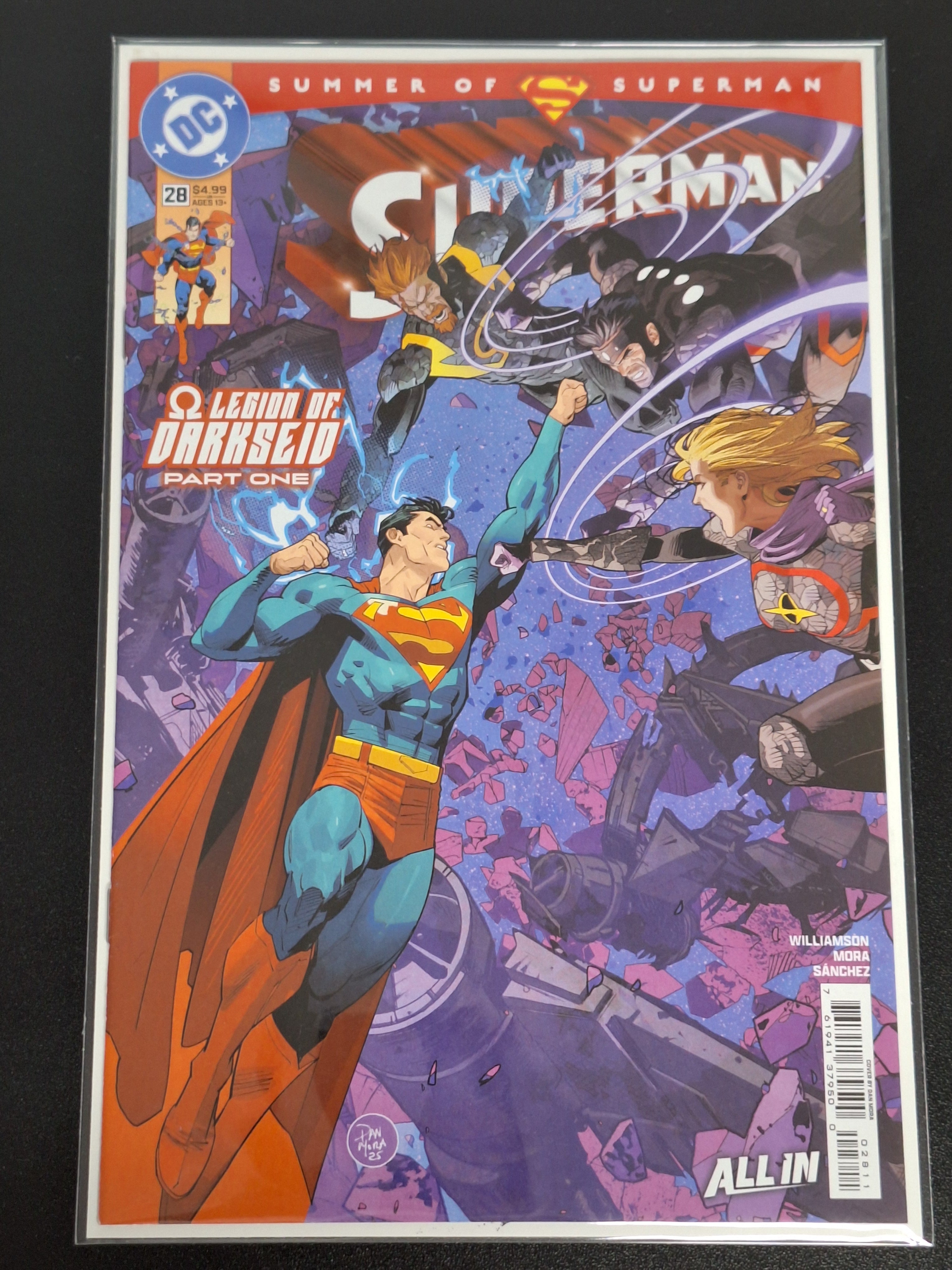 Superman 28 DC 2025 Cover A 1st Absolute Saturn Girl