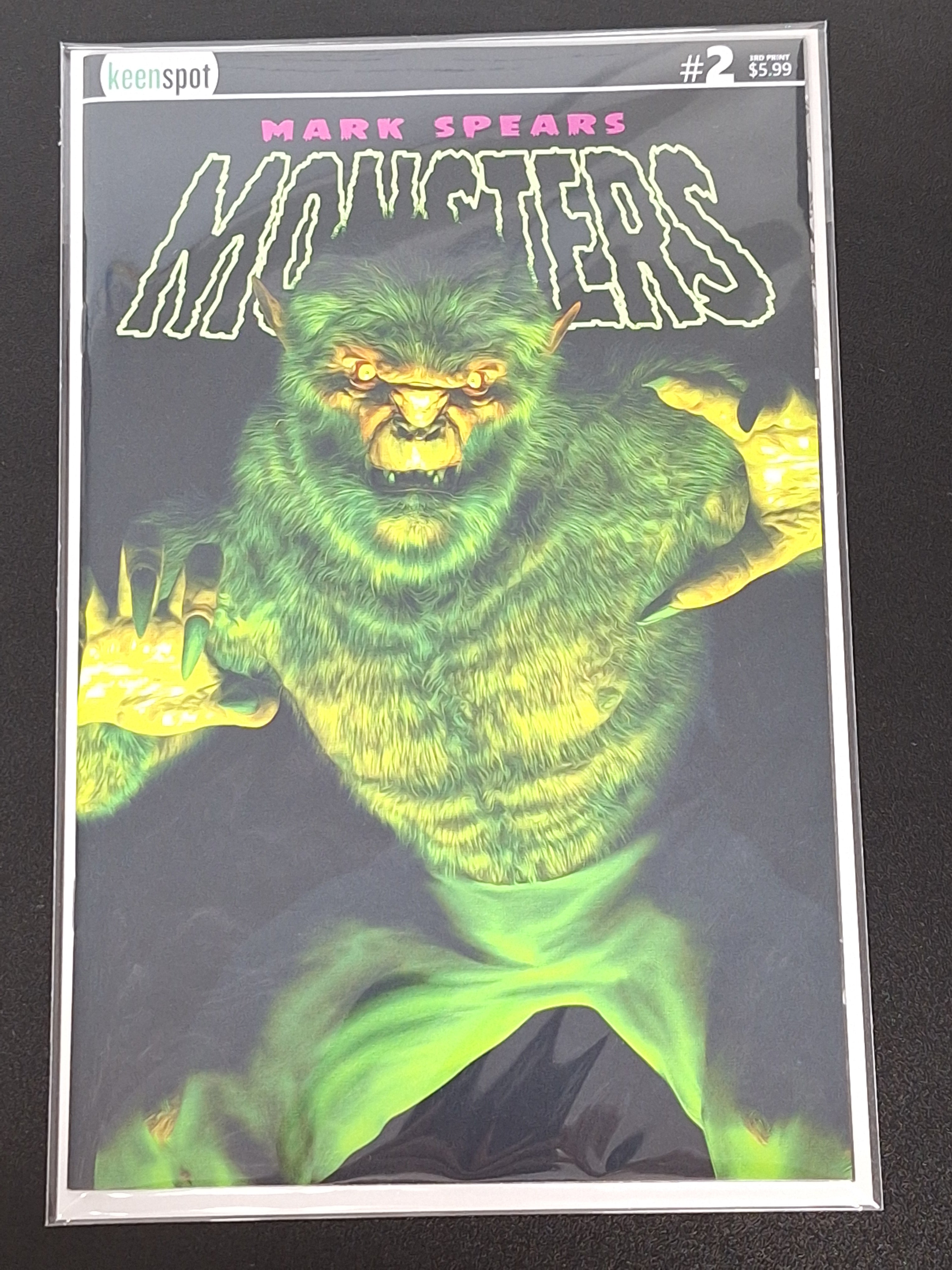 Mark Spears Monsters 2 Keenspot 2025 3rd Printing