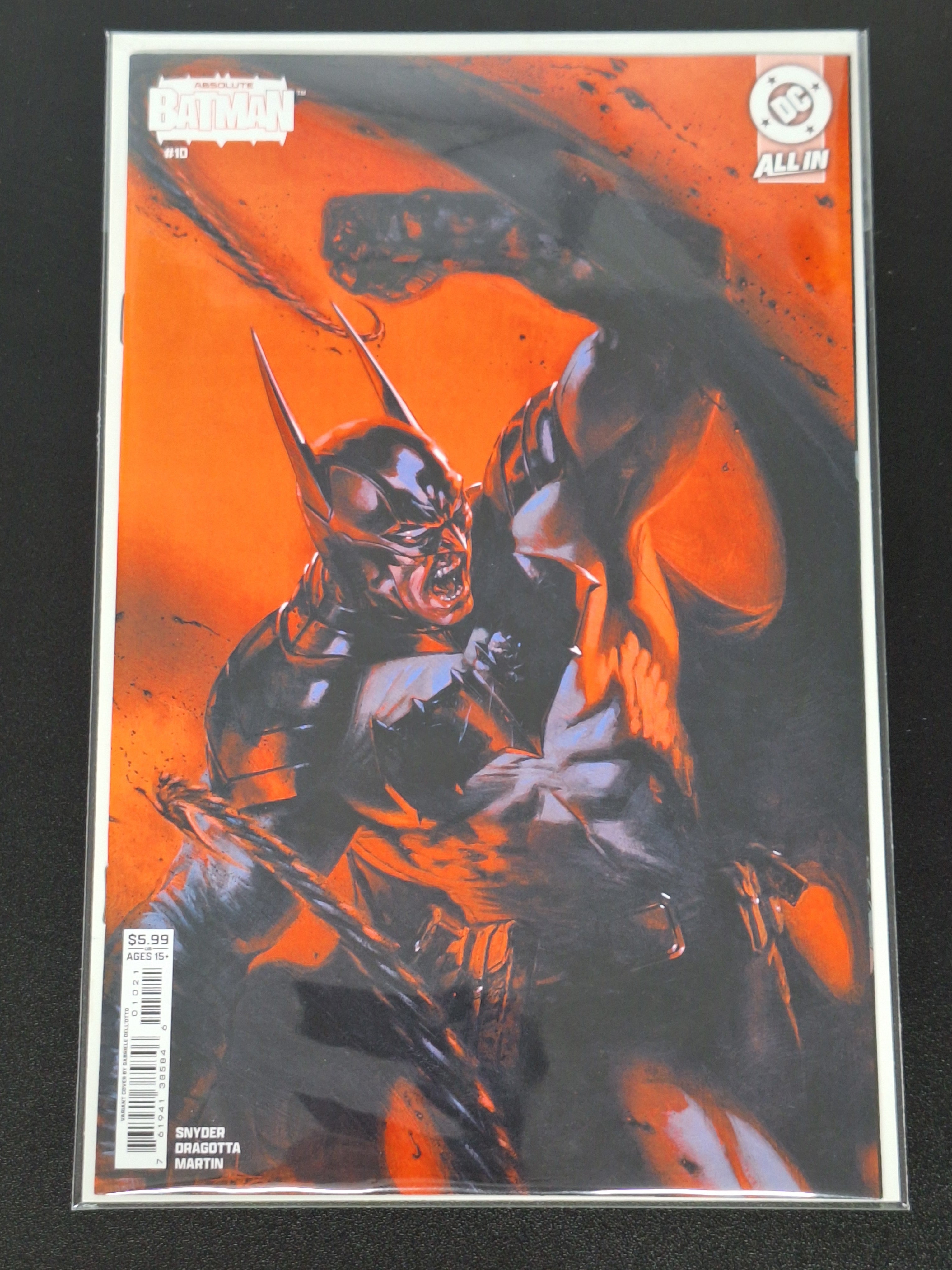Absolute Batman 10 DC 2025 Dell Otto Variant