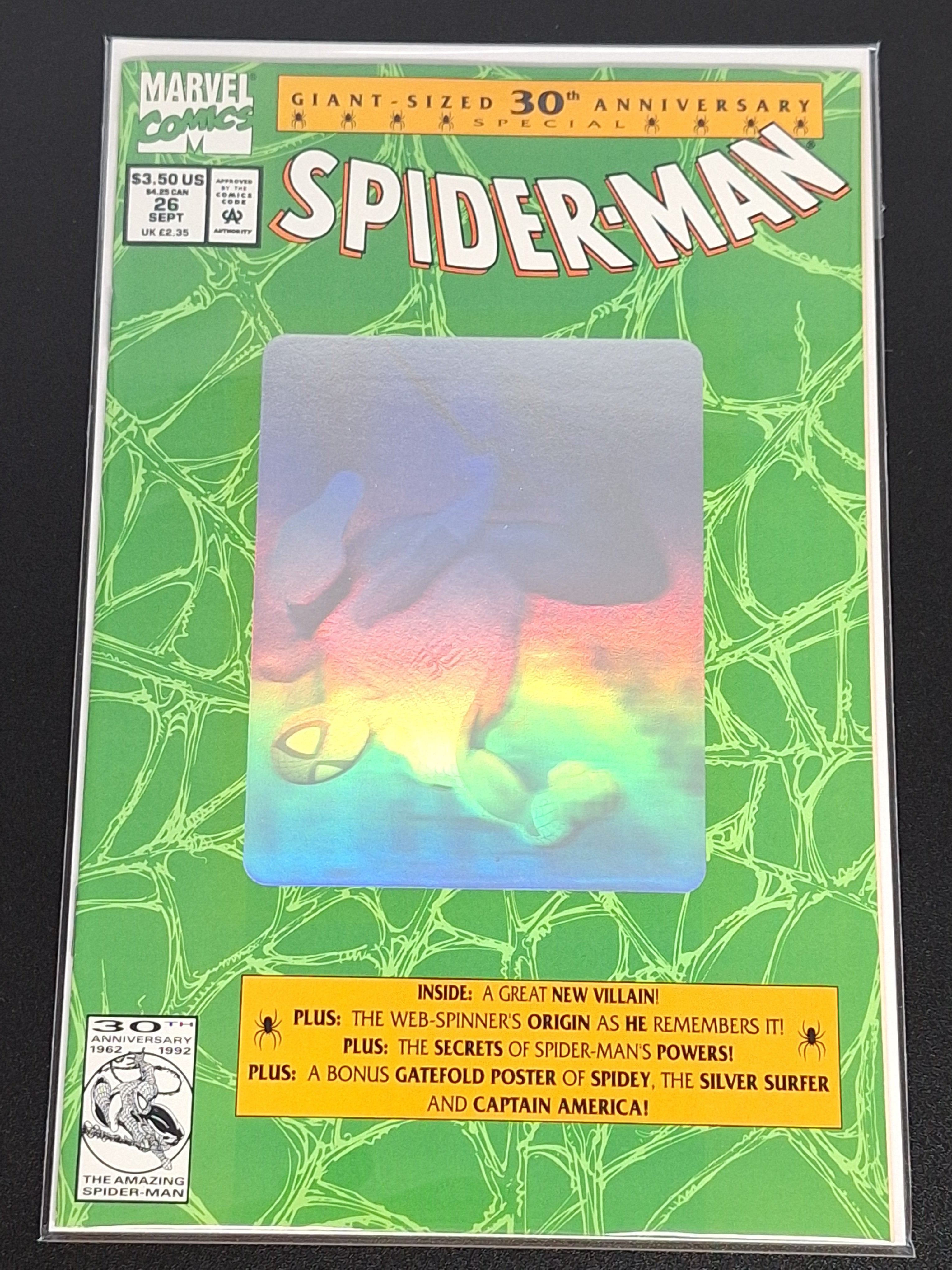 Spider-Man 26 Marvel 1992 Hologram Cover