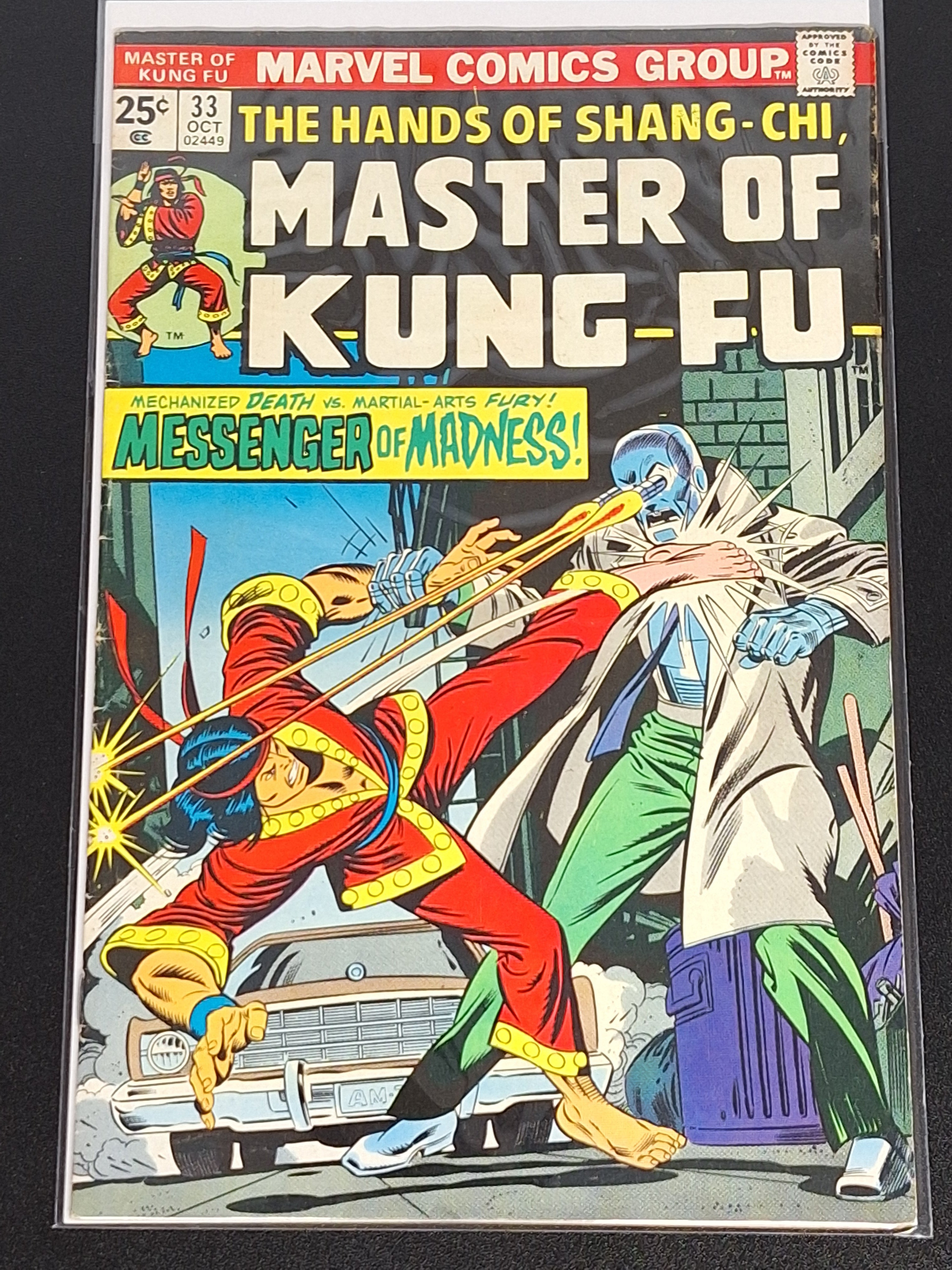 Master Of Kung-Fu 33 Marvel 1975 1st App of Mordillo & Leiko Wu