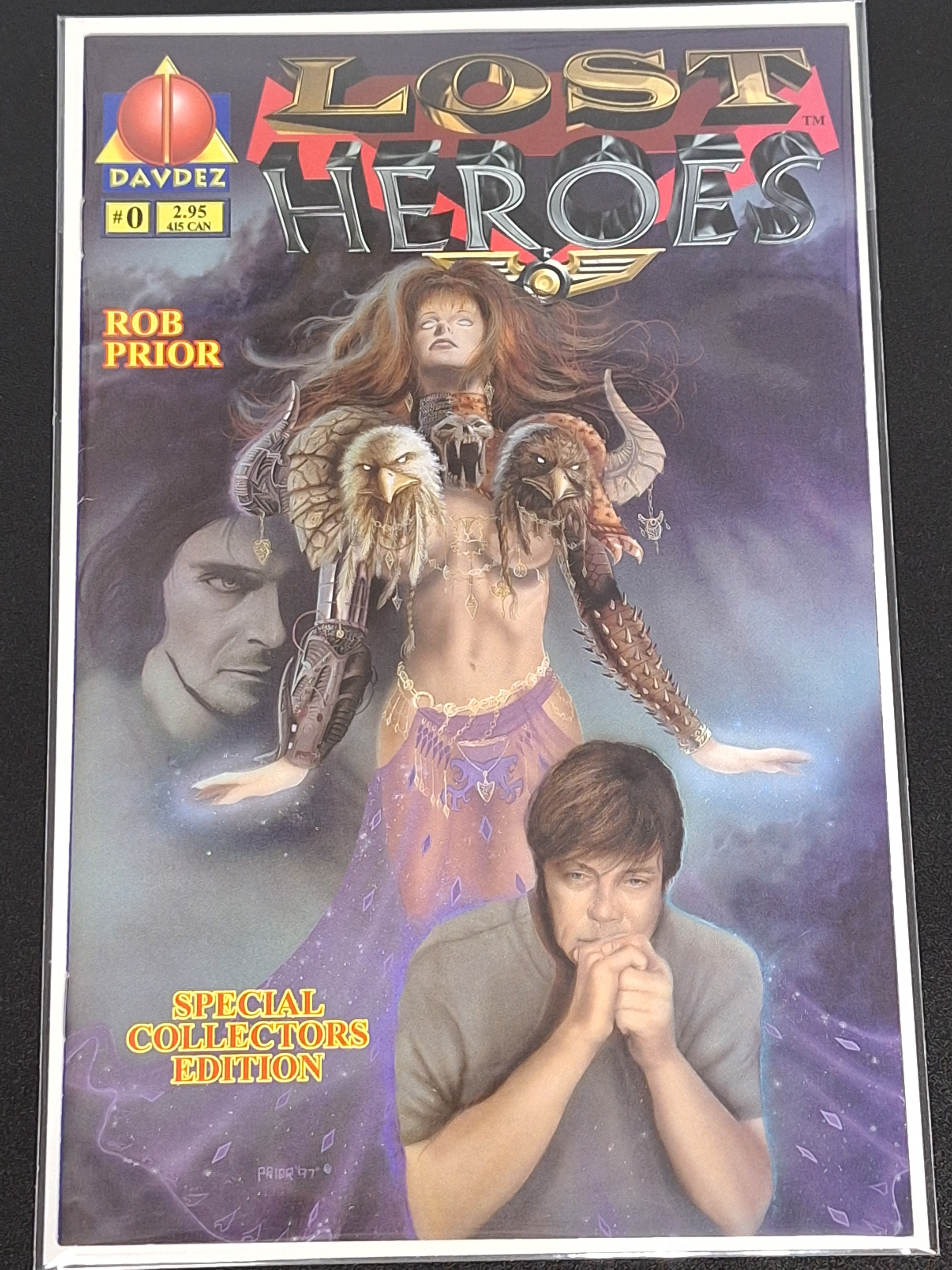 Lost Heroes 0 Davdez Comics 1998 Special Collectors Edition