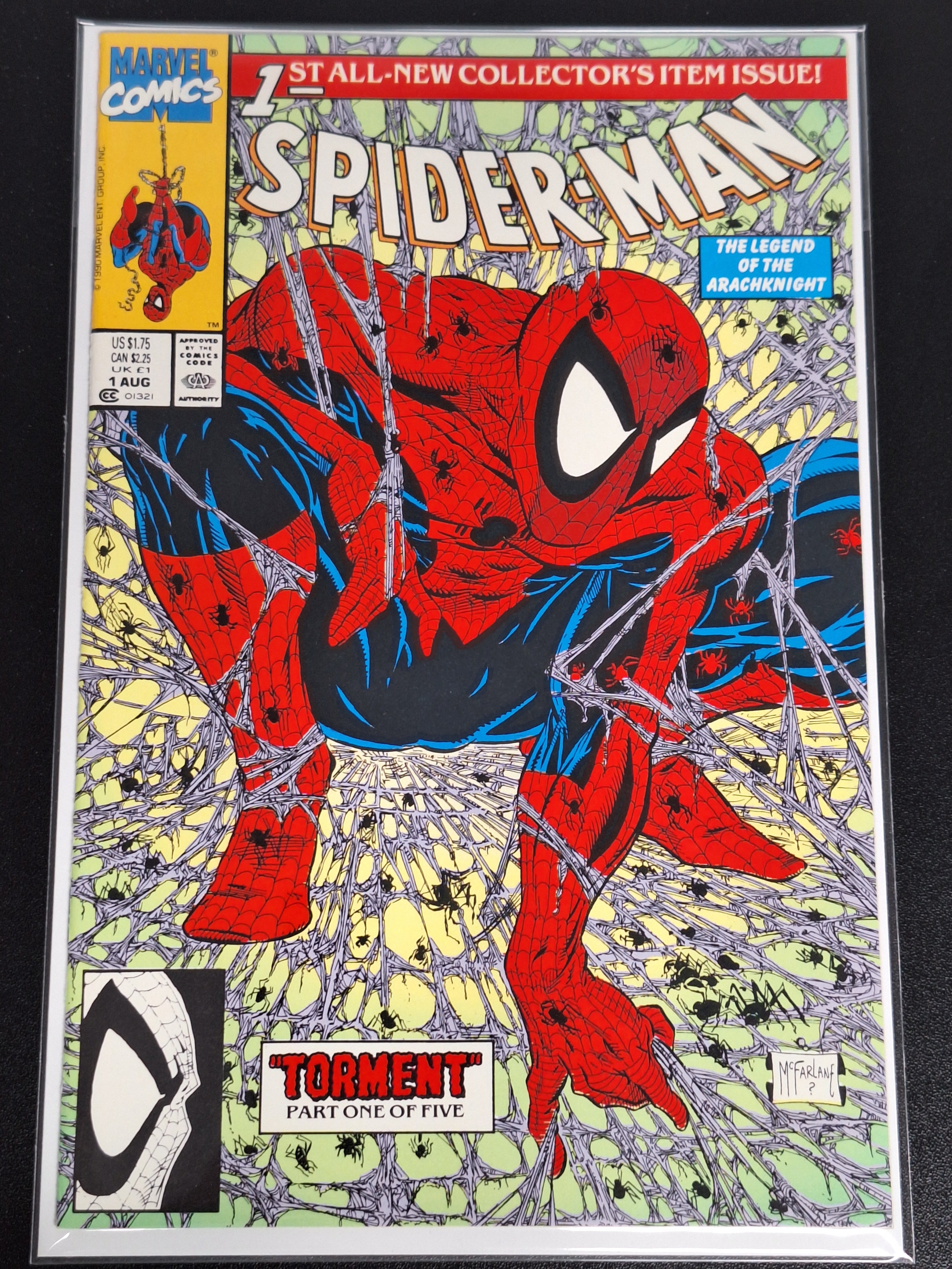 Spider-Man 1 1990 Todd McFarlane Classic