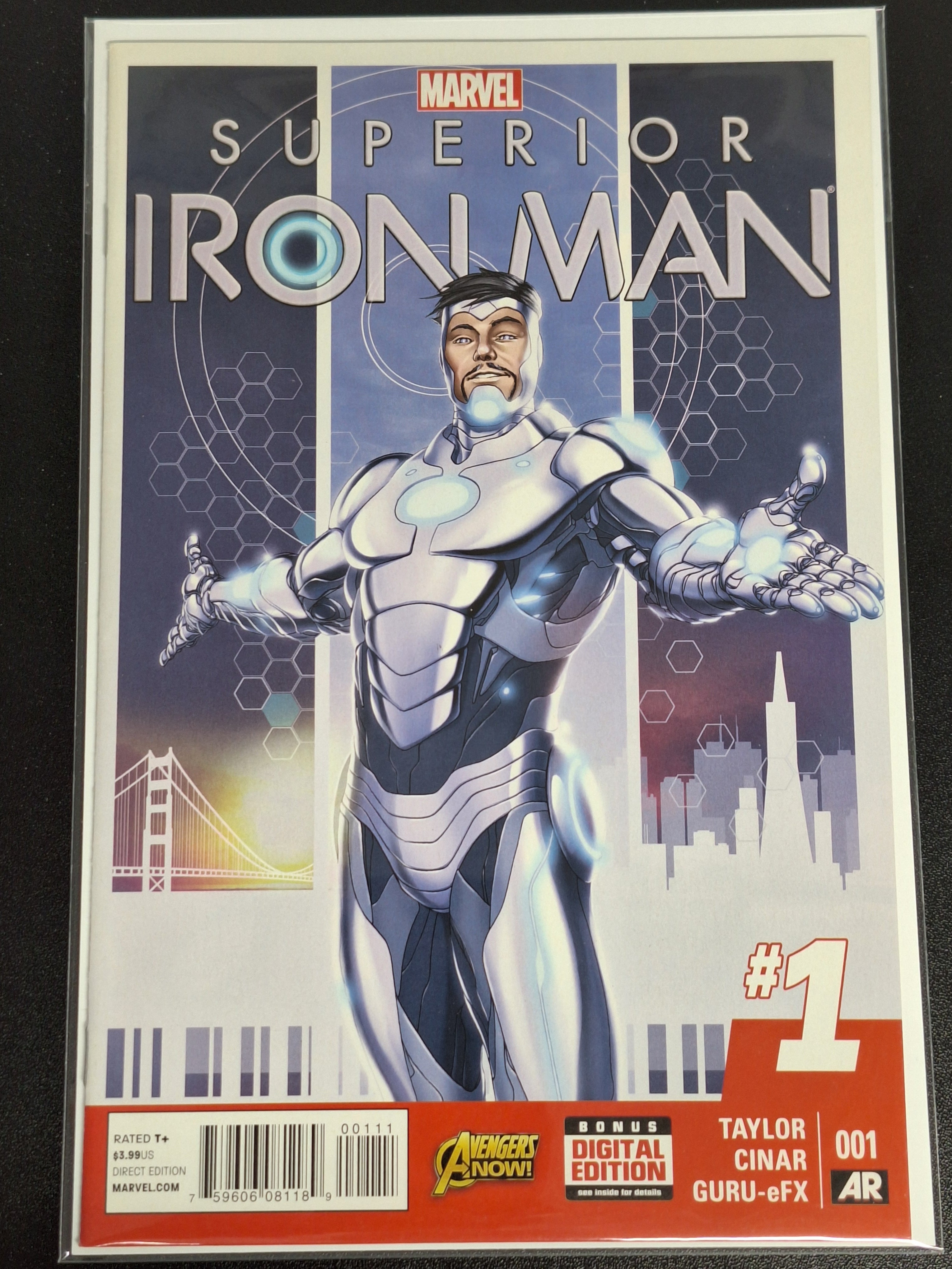 Superior Iron Man 1 Marvel 2015 1st Superior Iron Man & Endo-Sym Armor