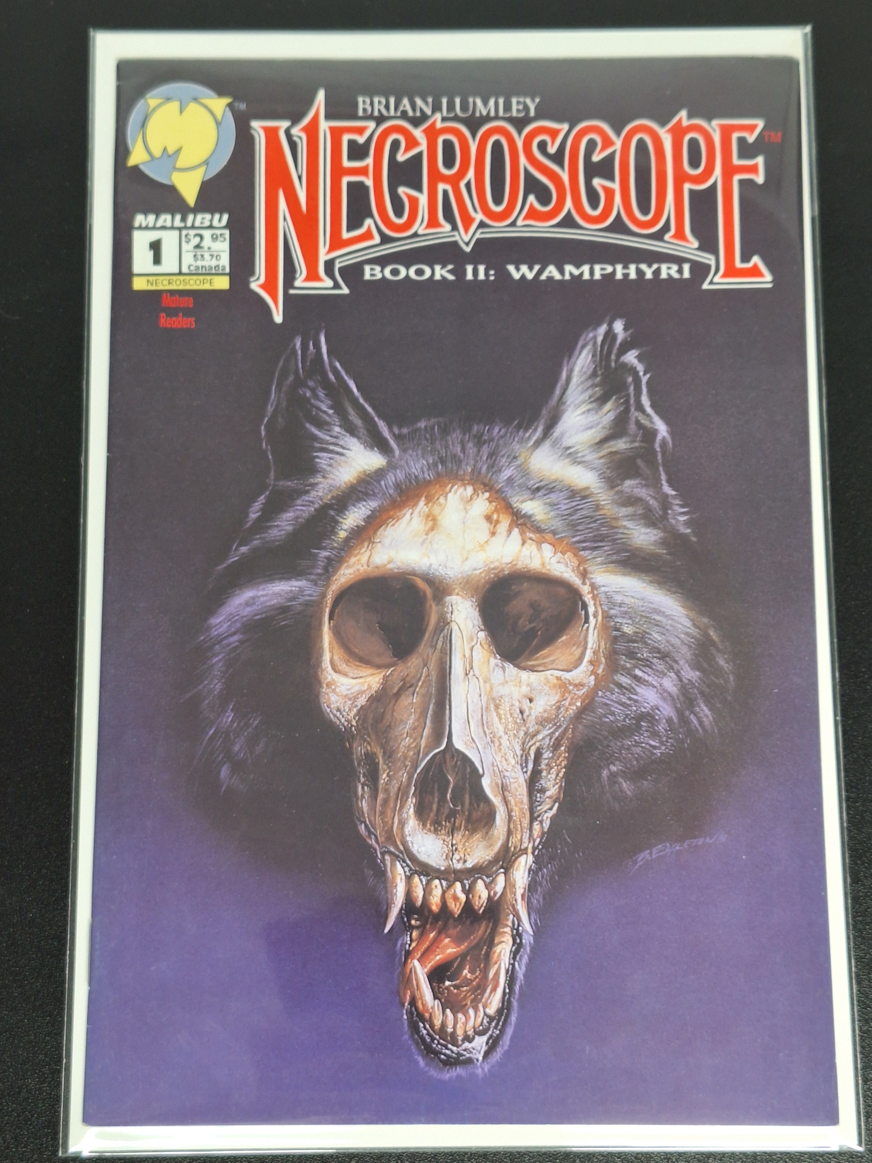 Necroscope Book II: Wamphyri 1 Malibu Comics 1993