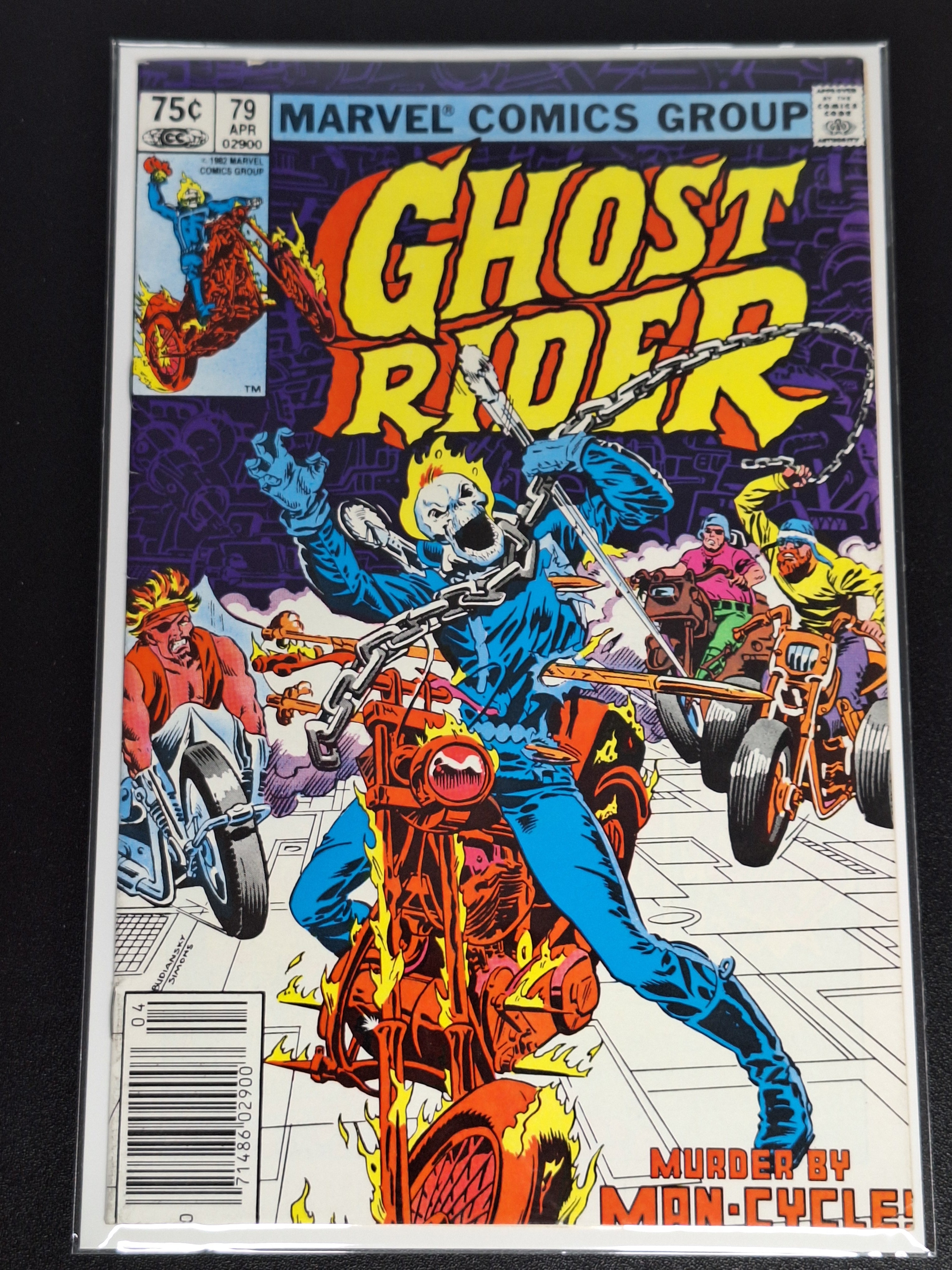 Ghost Rider 79 Marvel 1983 1st Freakmaster CPV