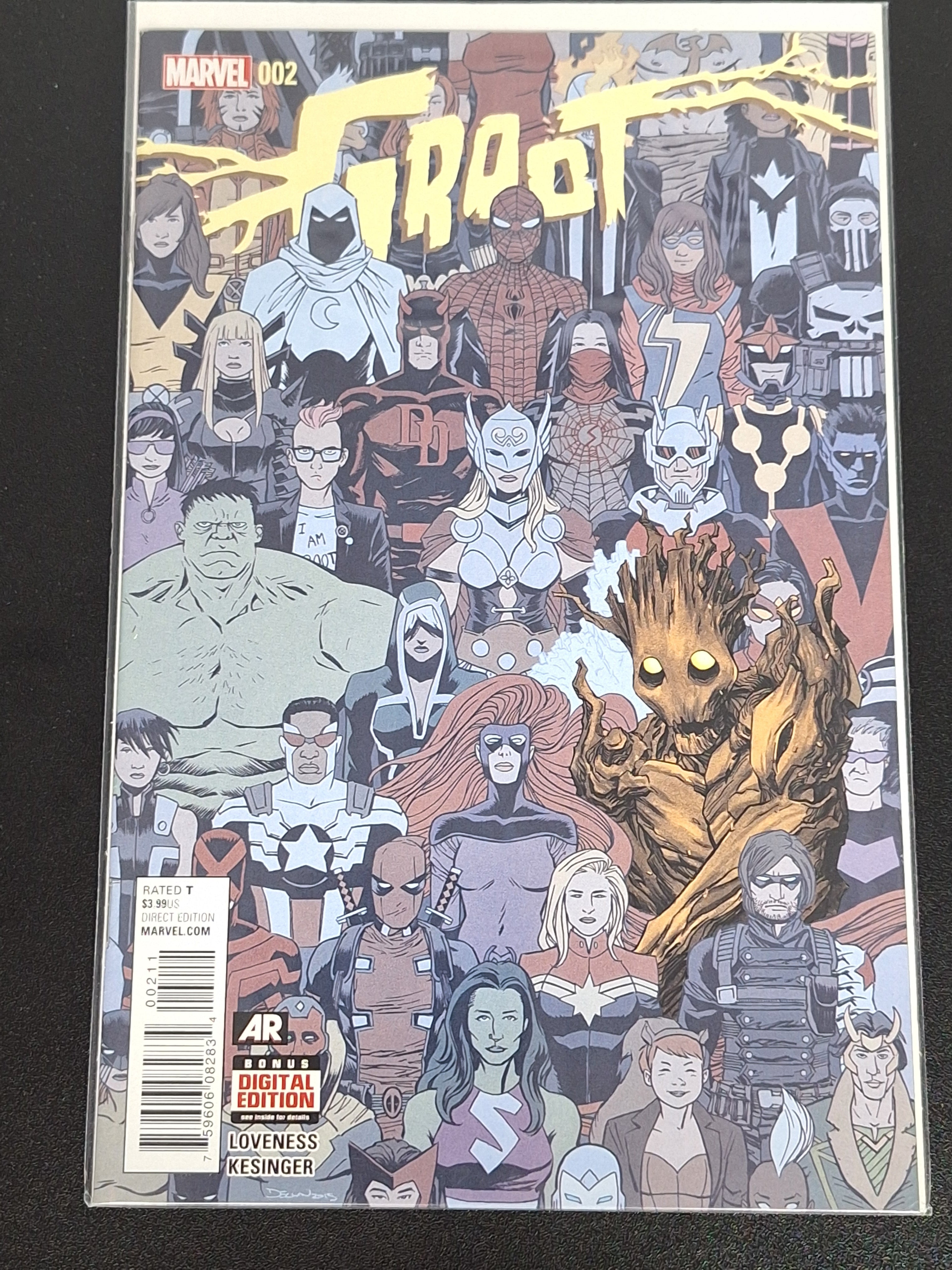 Groot 2 Marvel 2015 Declan Shalvey Cover