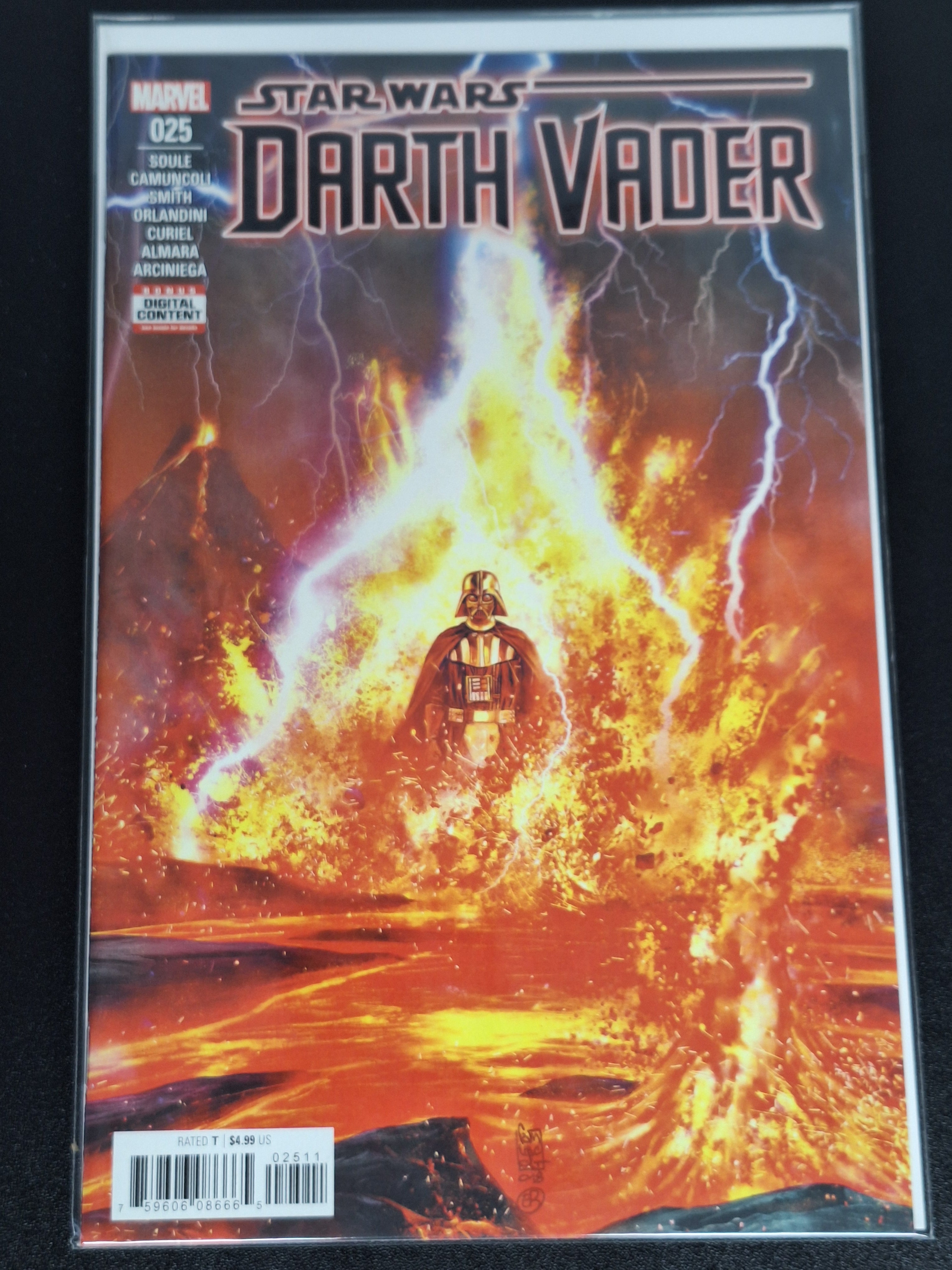 Star Wars: Darth Vader 25 Marvel 2019 Origin of Anakin Skywalker
