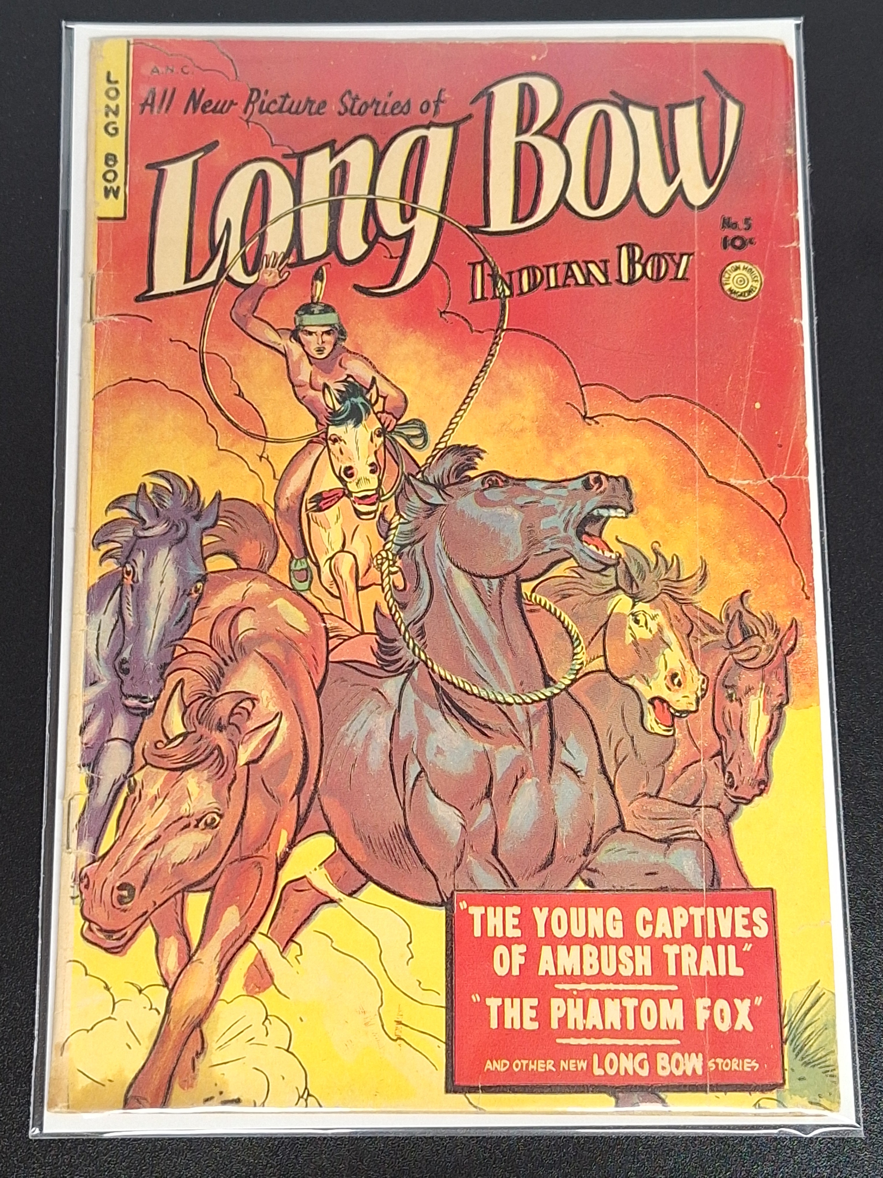 Long Bow 5 Fiction House Publications 1952 Pre-Code Golden Age